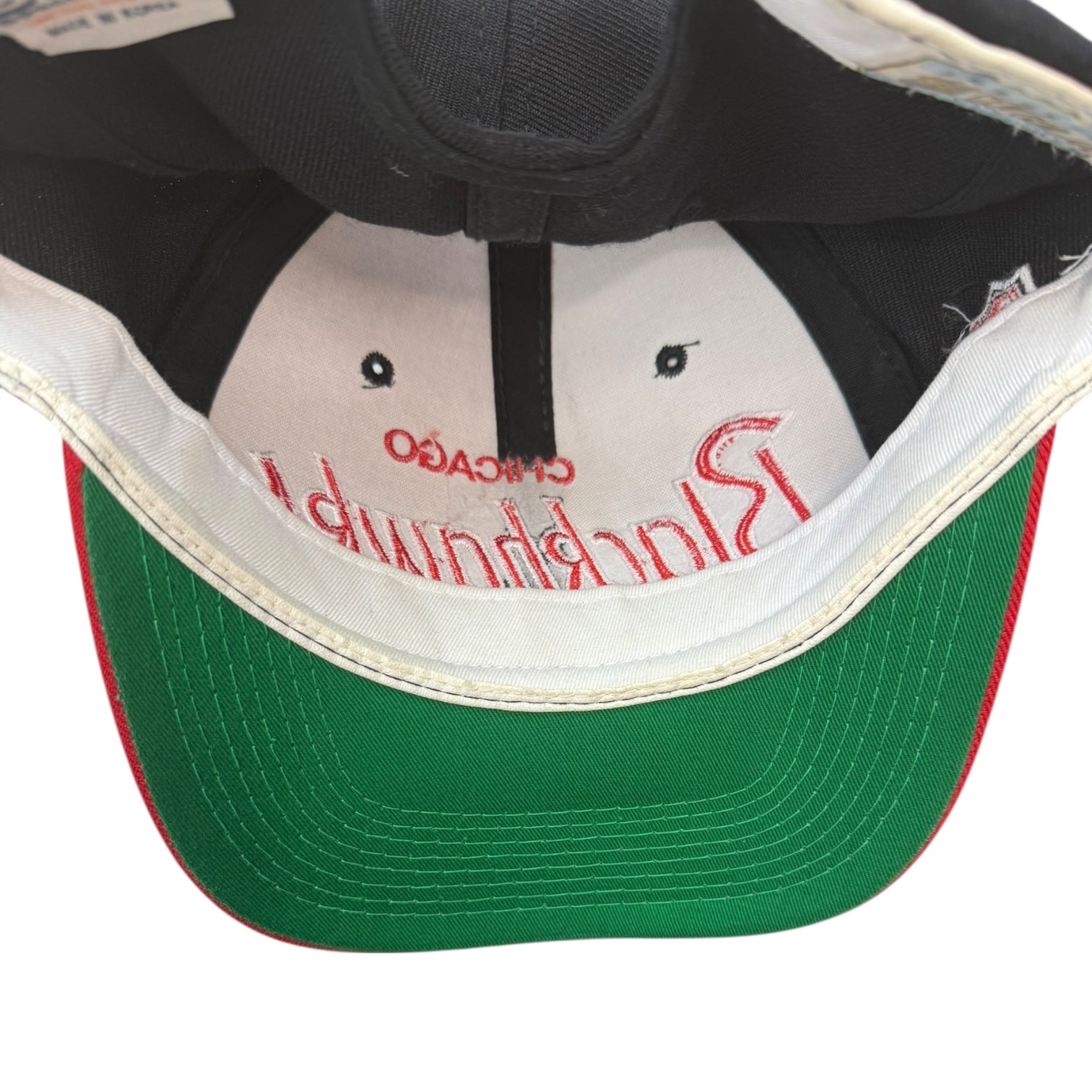 Vintage Chicago Blackhawks Double Line Script Sports Specialties Snapback