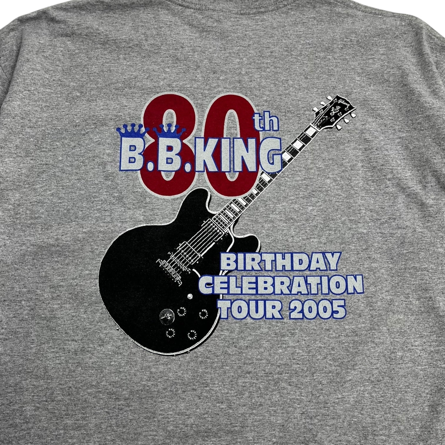 2005 BB King 80th Birthday Tour T-Shirt