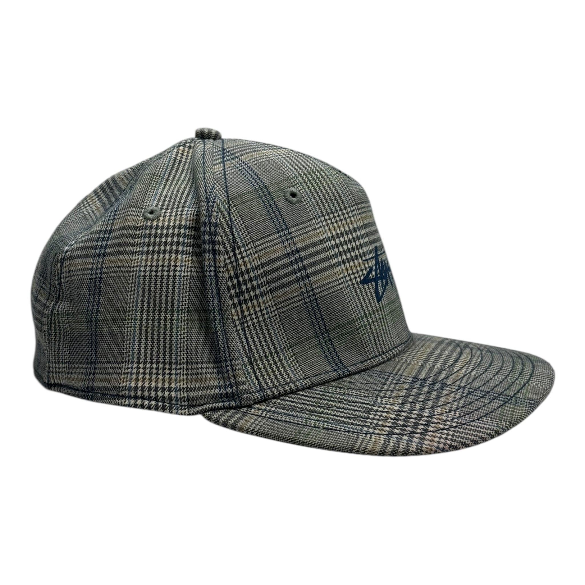 Stüssy Glen Plaid Fitted Cap