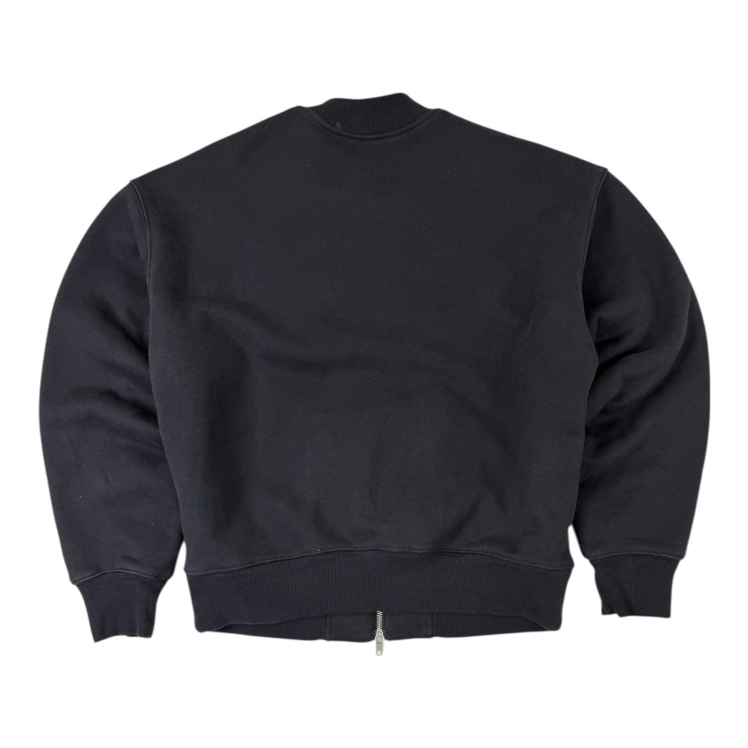 Stussy Thermal Lined Fleece Bomber Jacket Black