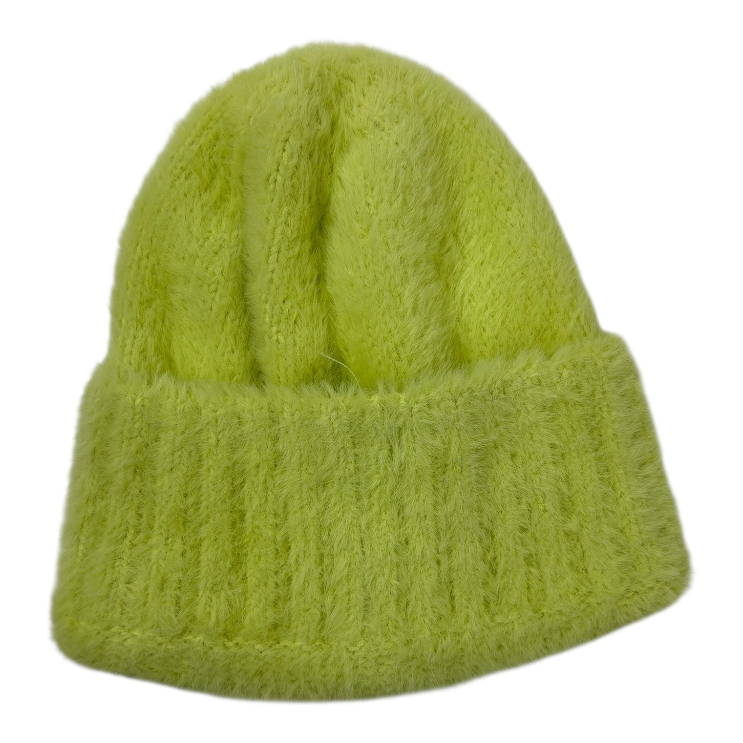 Stussy Shaggy Cuff Beanie Lime Green