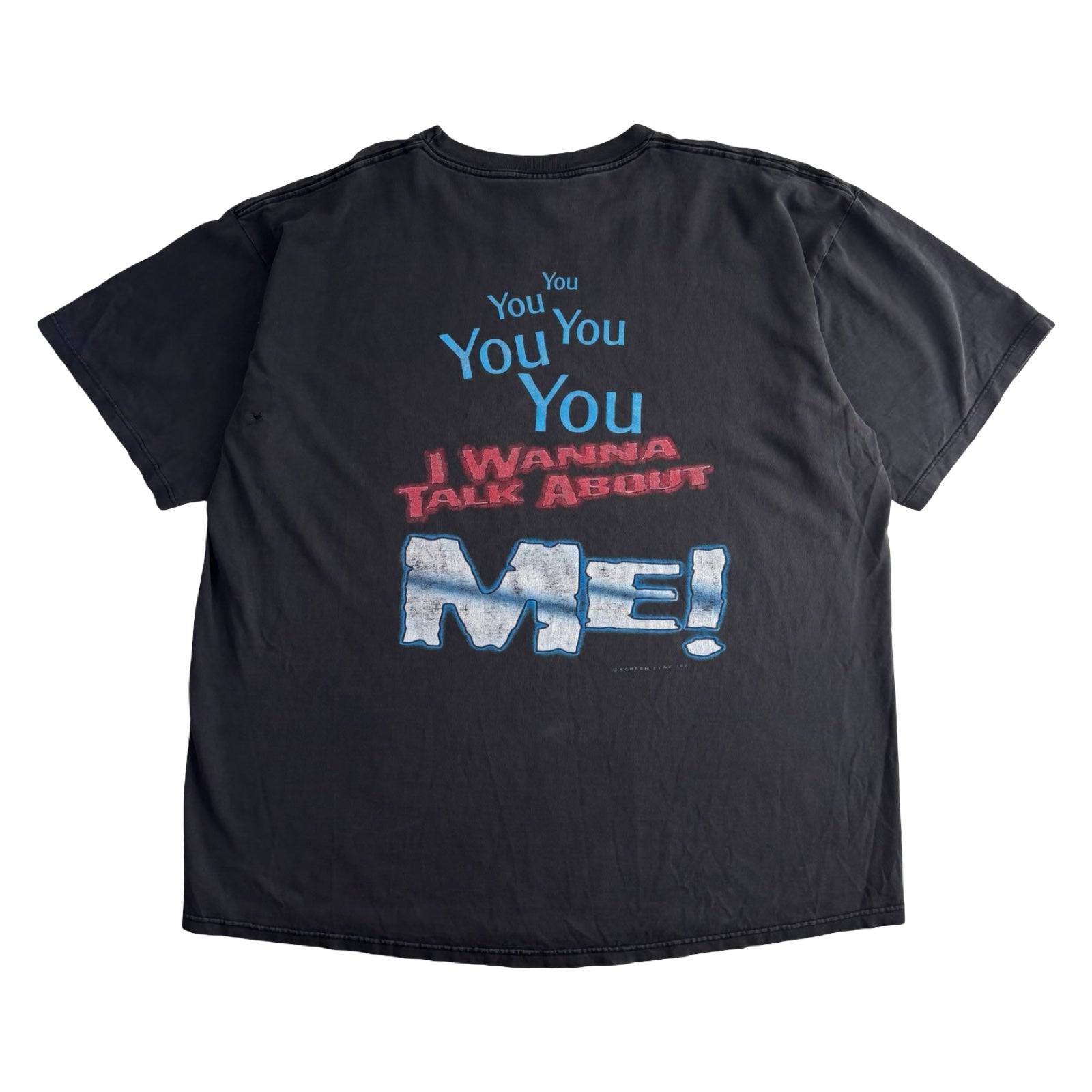 2001 Toby Keith “You - I Wanna Talk About Me!” T-Shirt Black