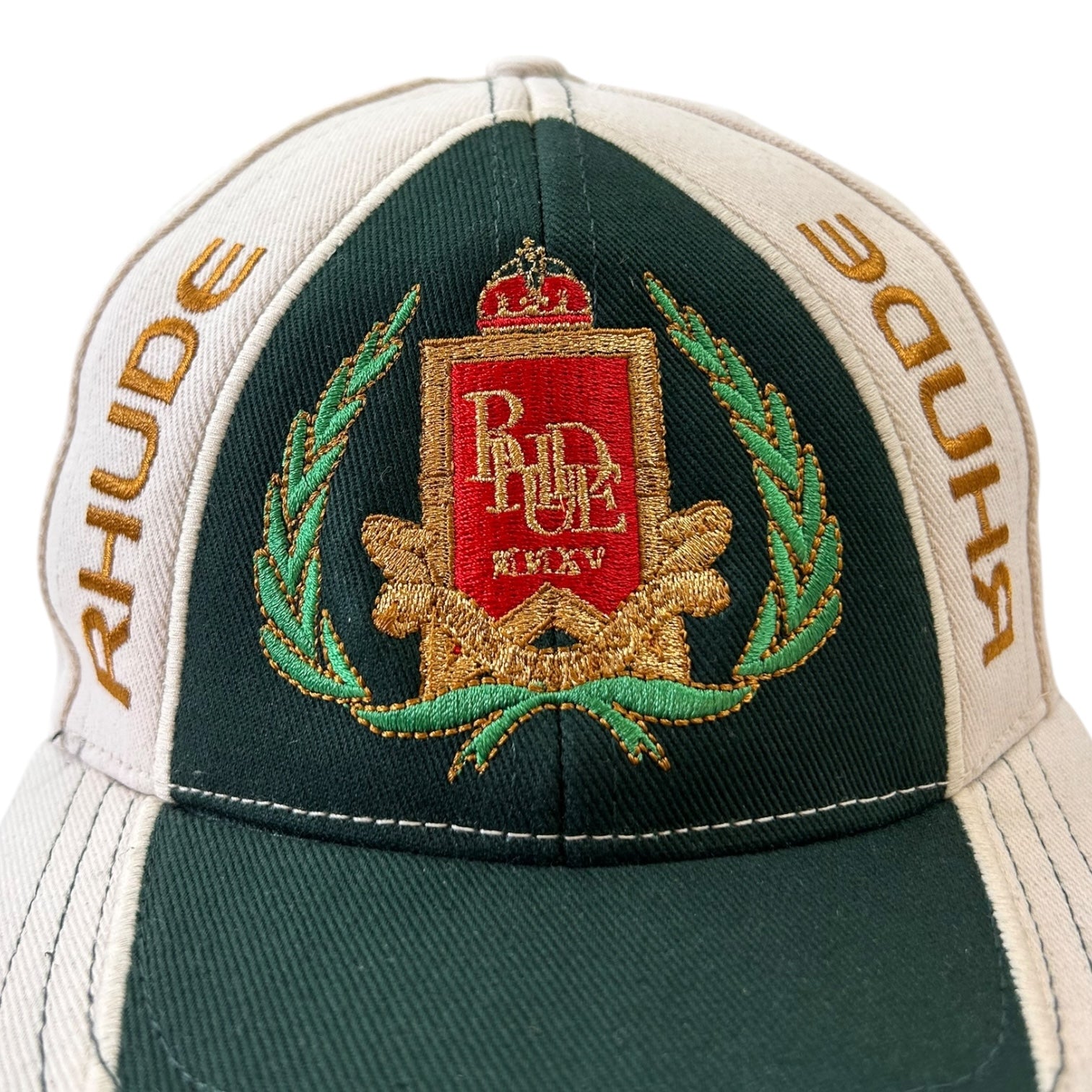Rhude Racing Crest Hat Green