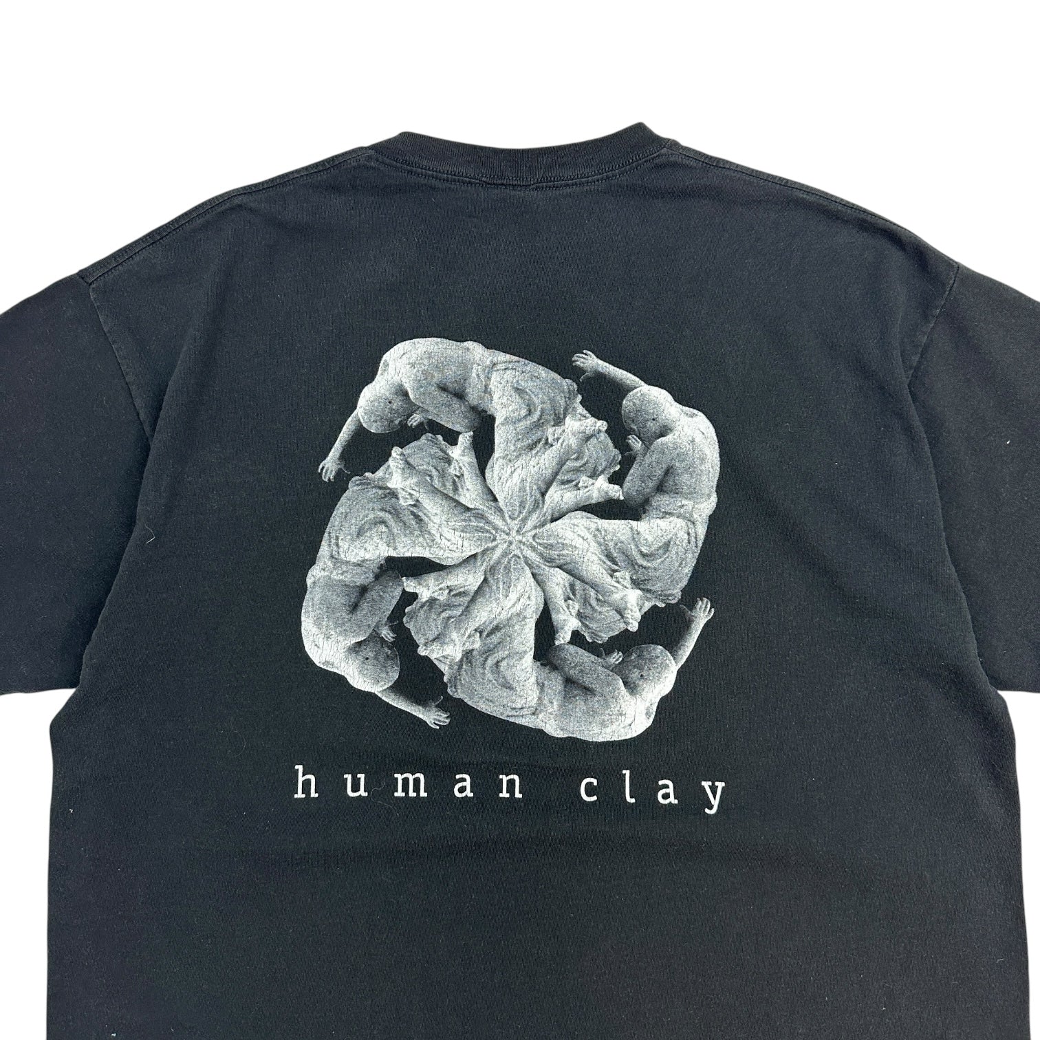 Vintage Creed Human Clay T-Shirt Black