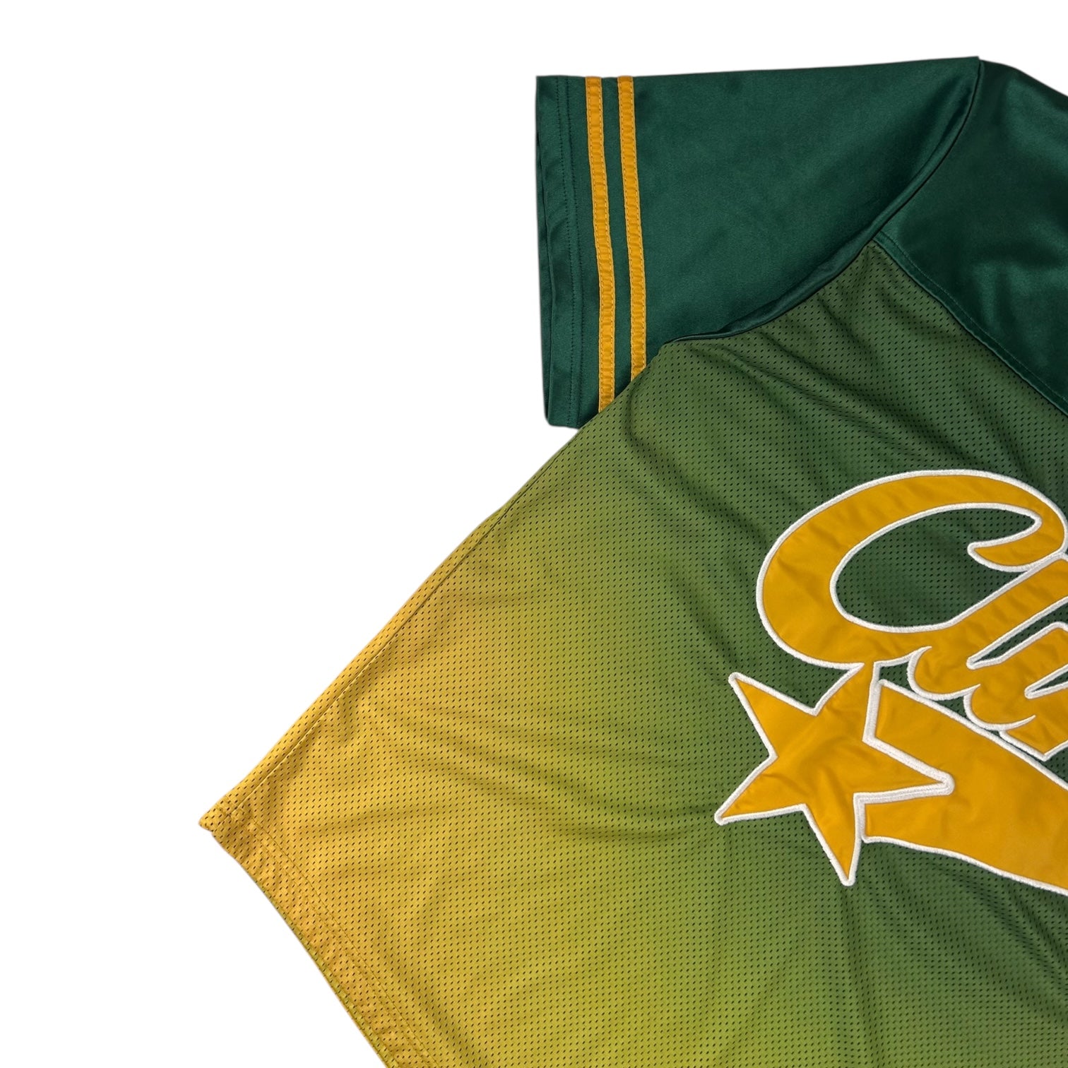 Vintage Clint’s Football Jersey Green/Yellow