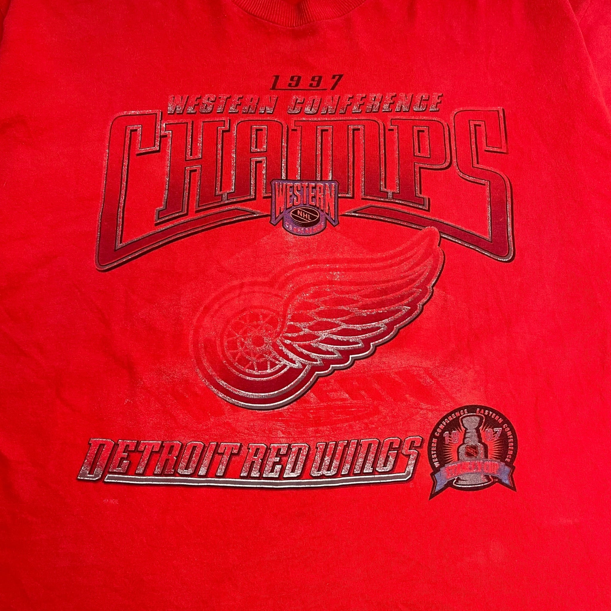 1997 Detroit Red Wings WCC NHL T-Shirt