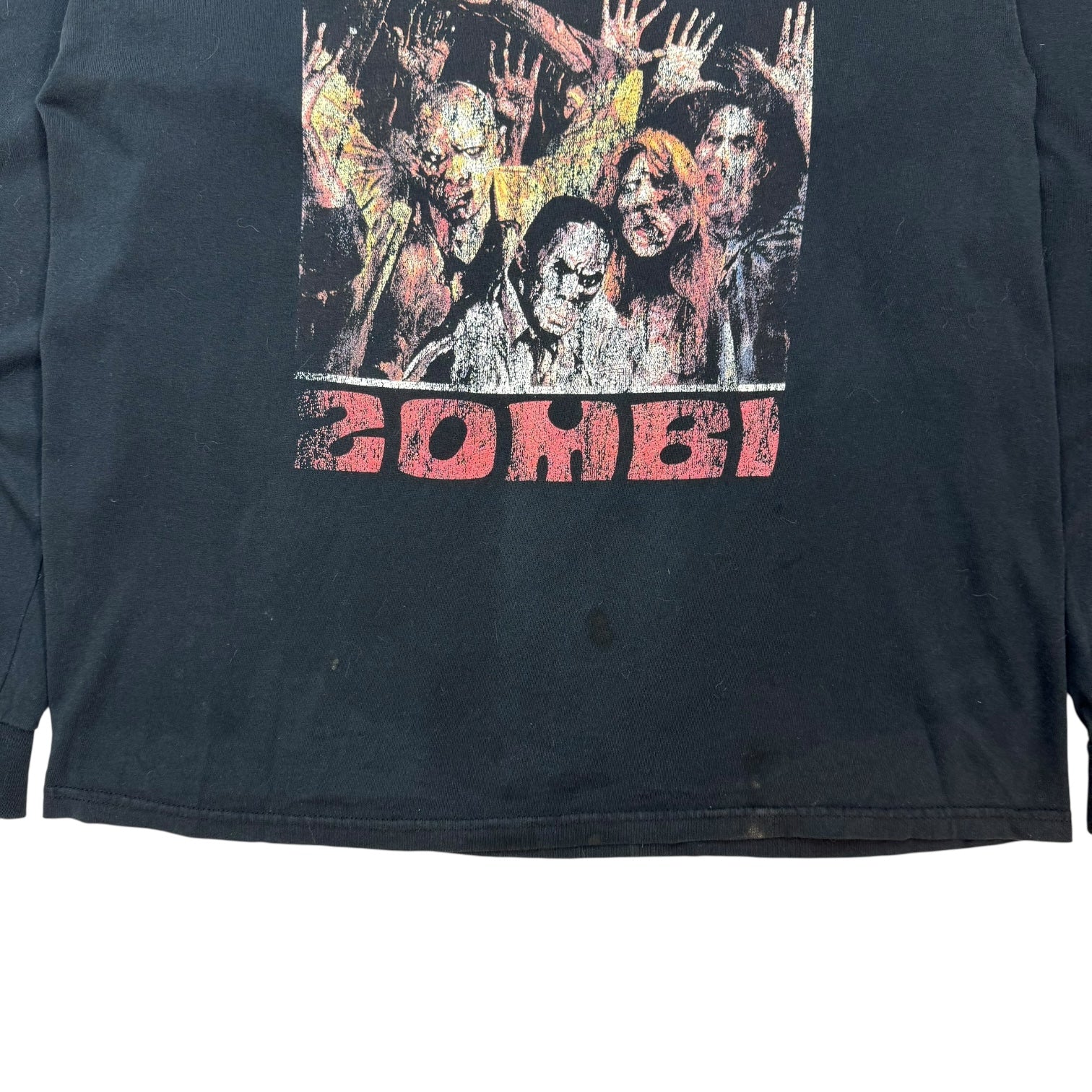 Vintage Zombi Dawn Of The Dead L/S Tee Black