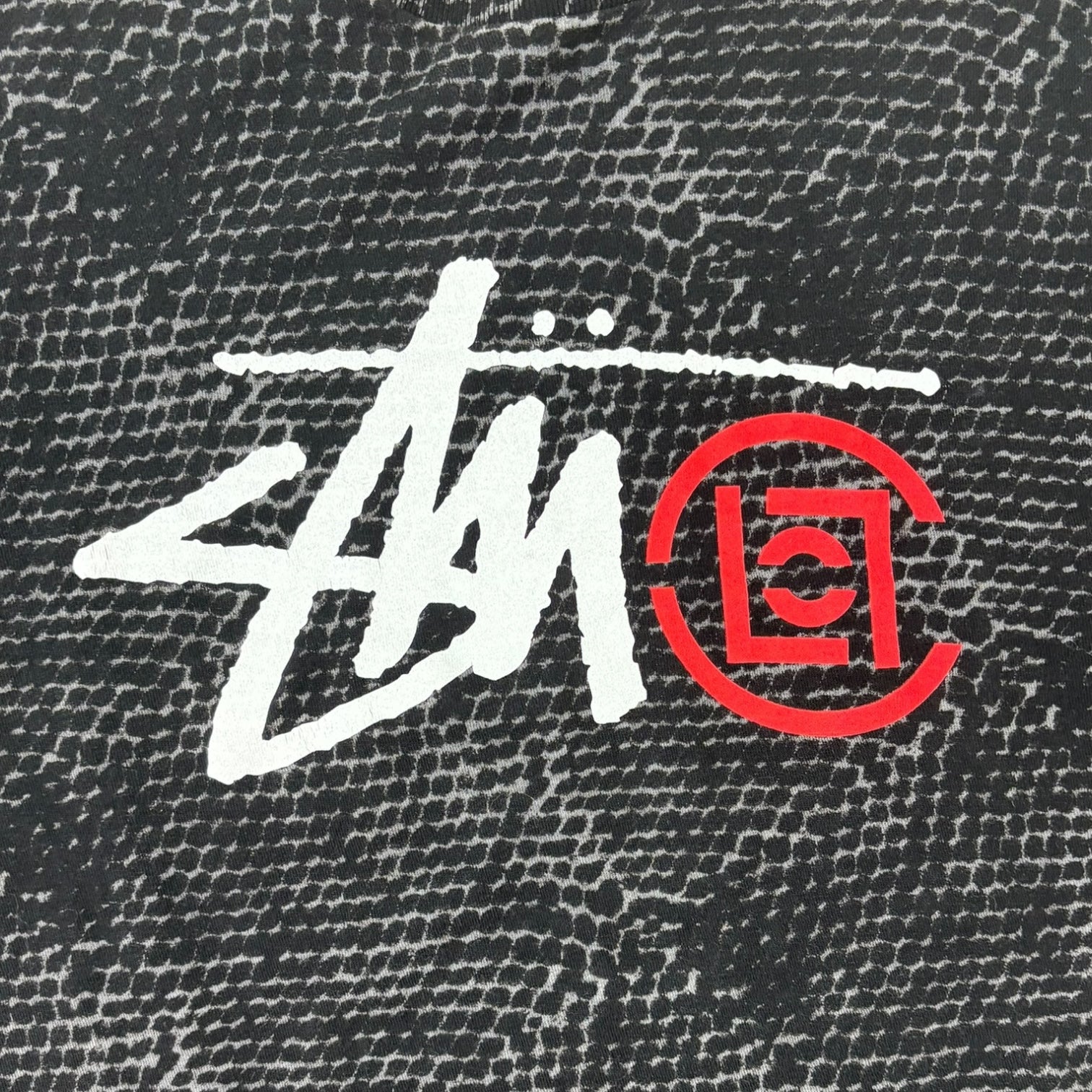 Stussy x CLOT Year of The Snake T-Shirt Black