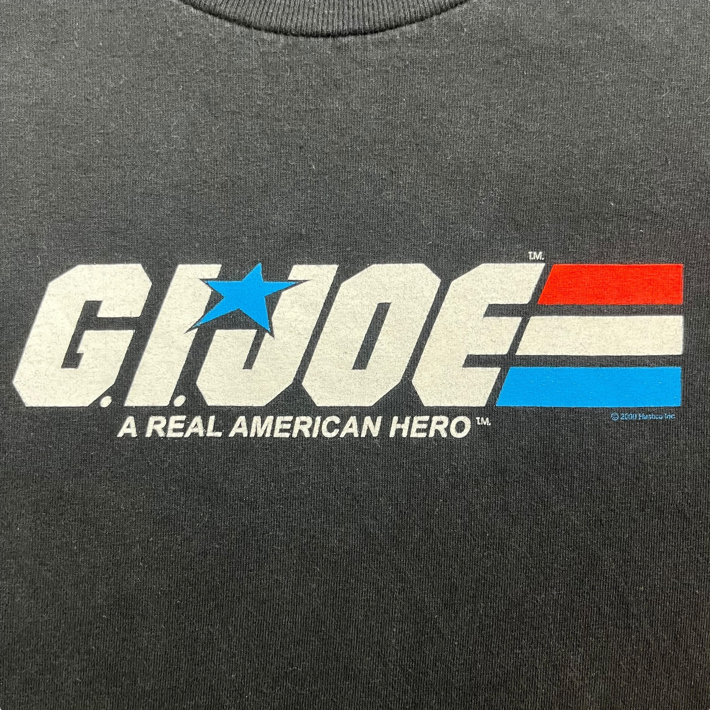 2000 GI Joe Logo Tee Black