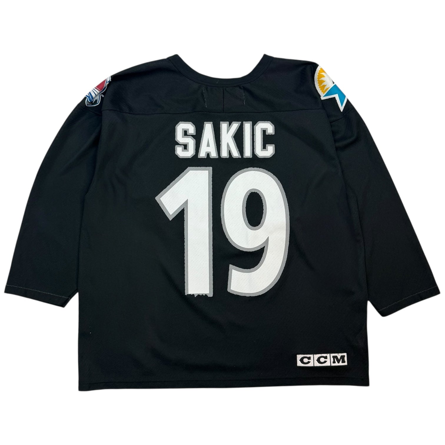 1997 NHL All Star Game Western Conference Joe Sakic Jersey Black
