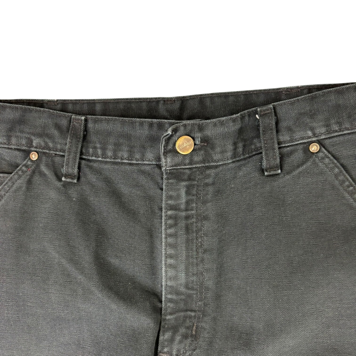 Vintage Carhartt Double Knee Cargos Black