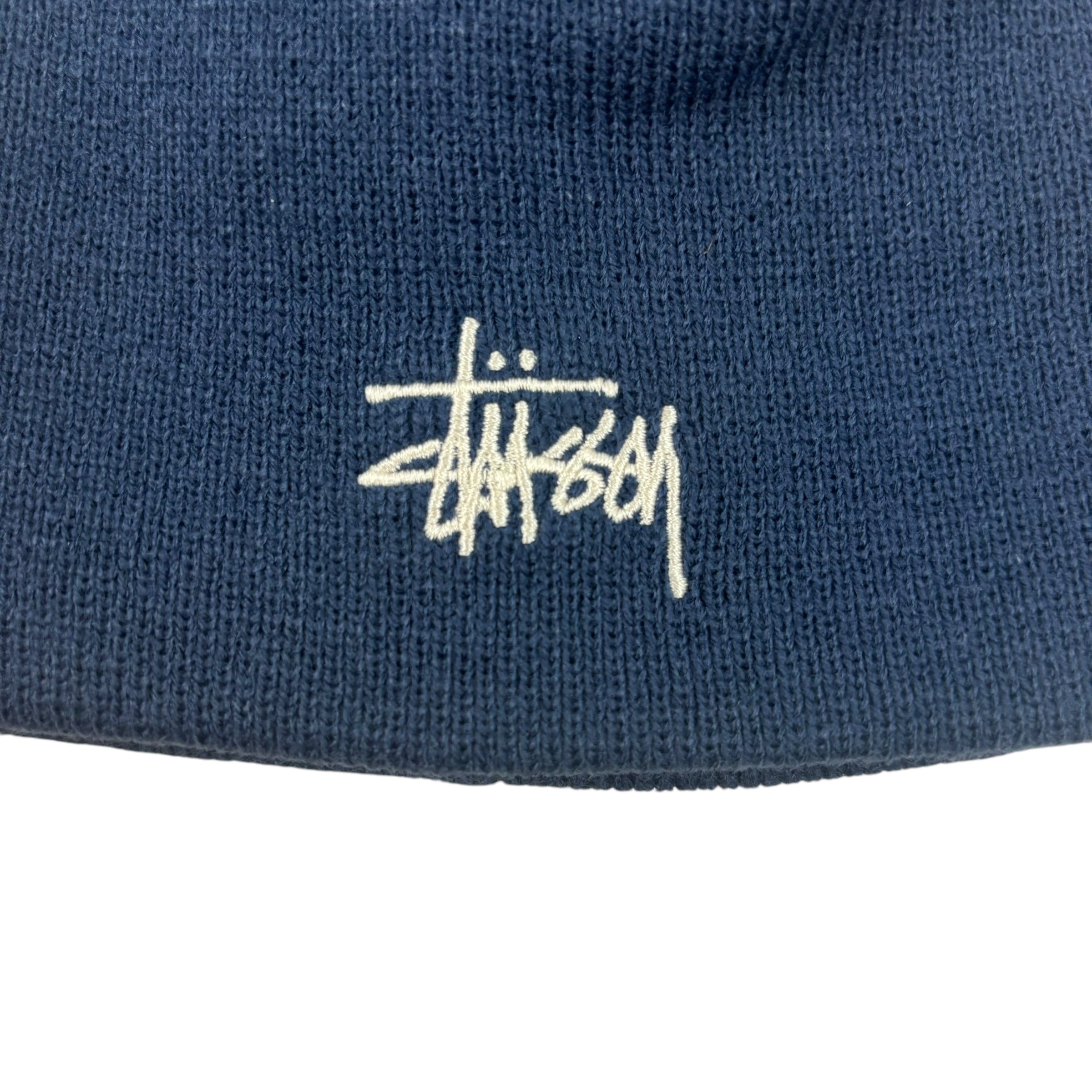Stüssy Basic Skullcap Beanie Deep Blue