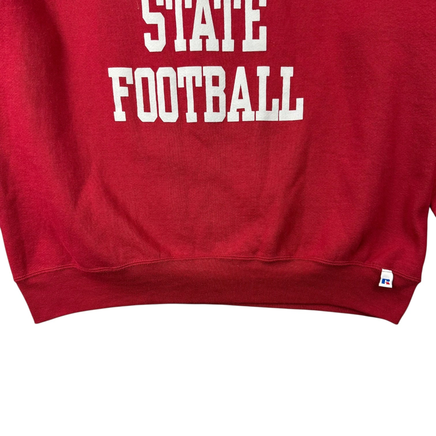 Vintage Russell Athletic Washington State Football Crewneck Red