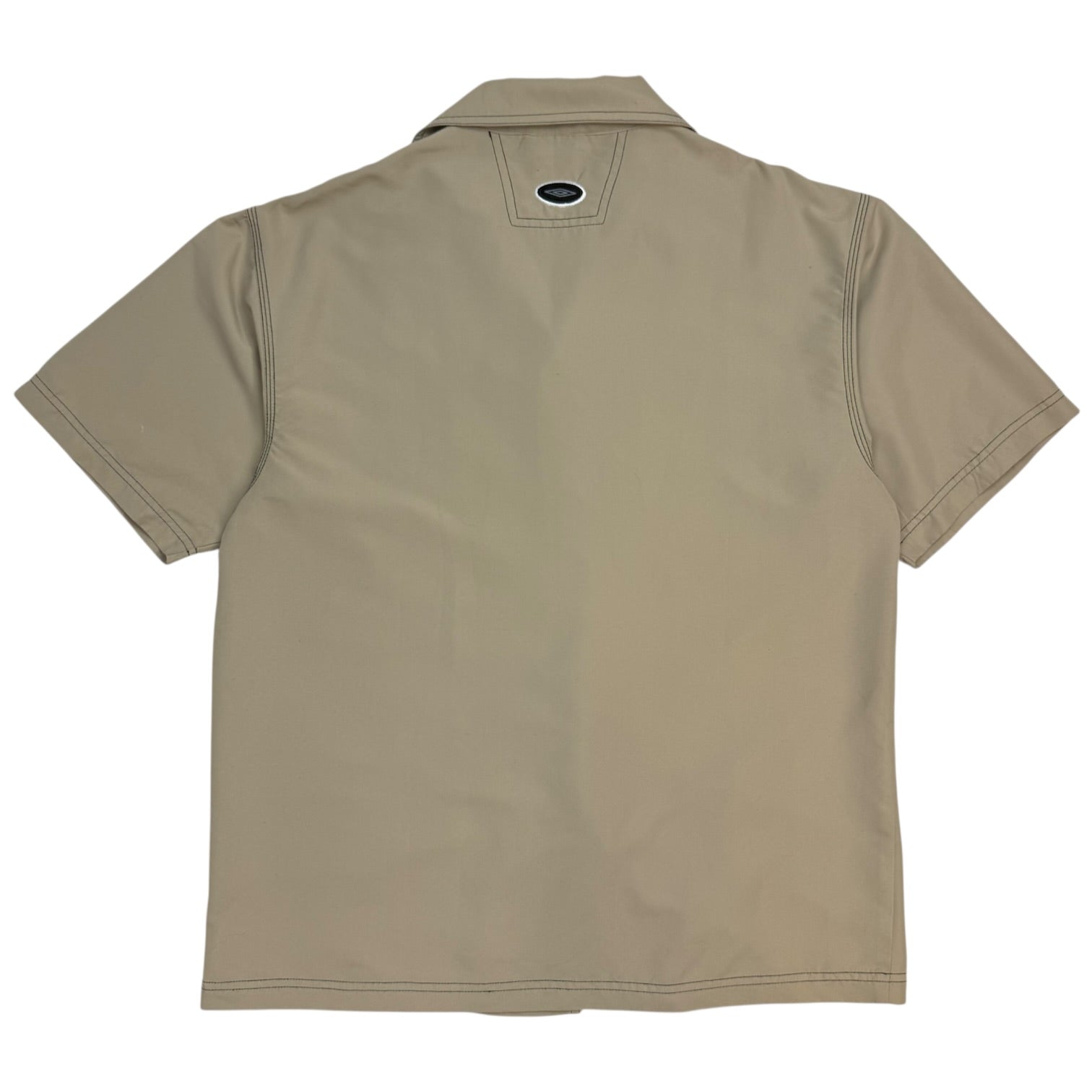Vintage Umbro Button Up Shirt Tan