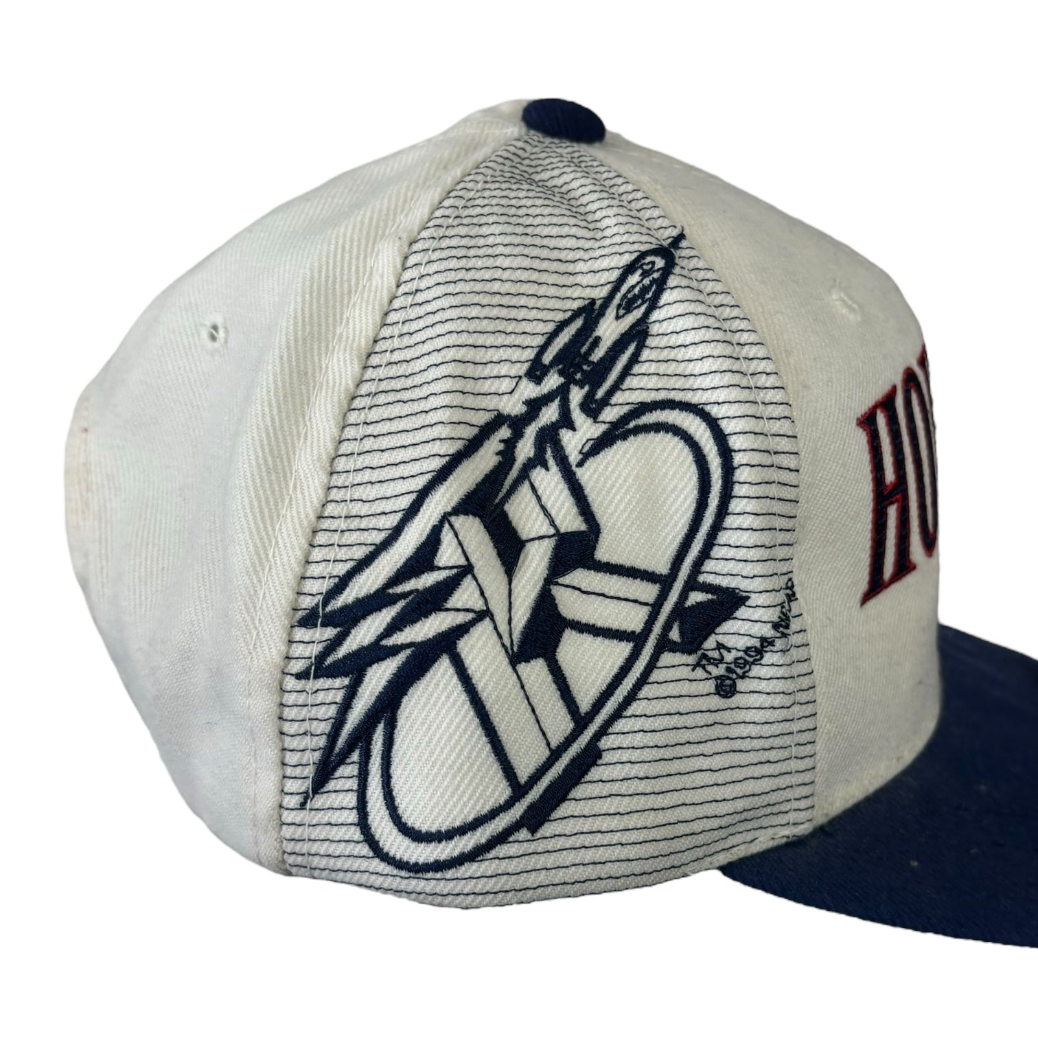 Vintage Houston Rockets SnapBack Hat White
