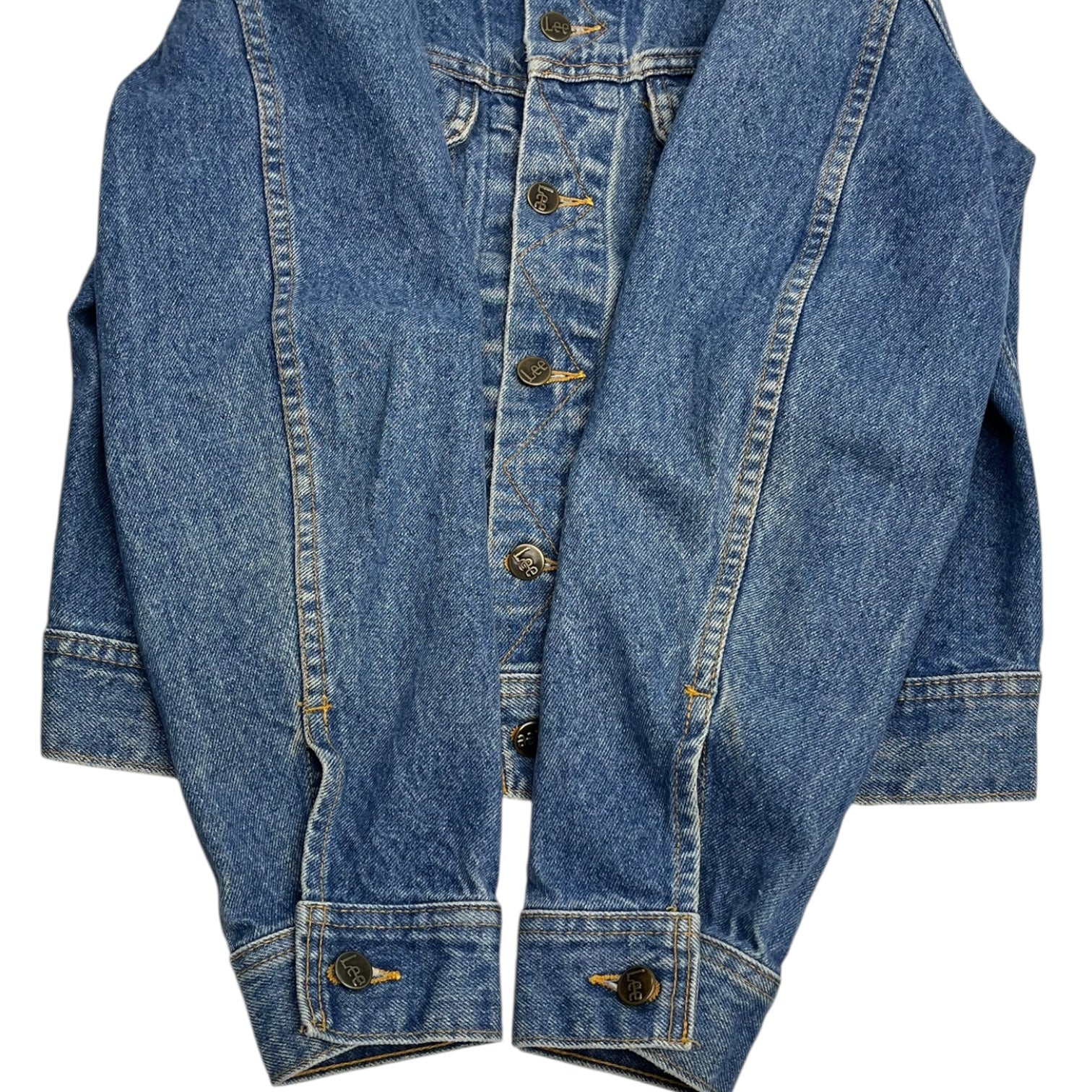 Vintage Lee Medium Wash Denim Jacket Canadian Made