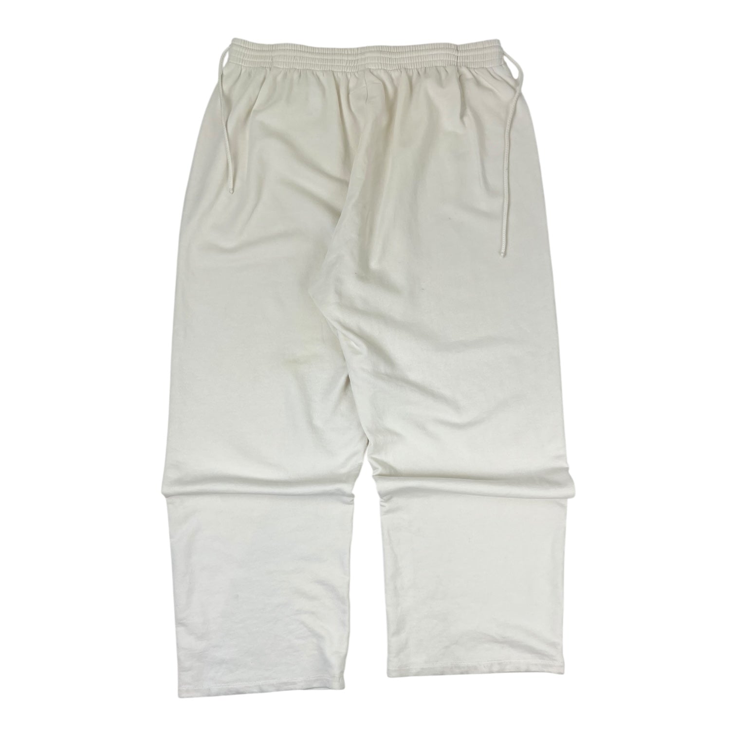 Maison Margiela Straight-Leg Organic Cotton Lounge Pants White