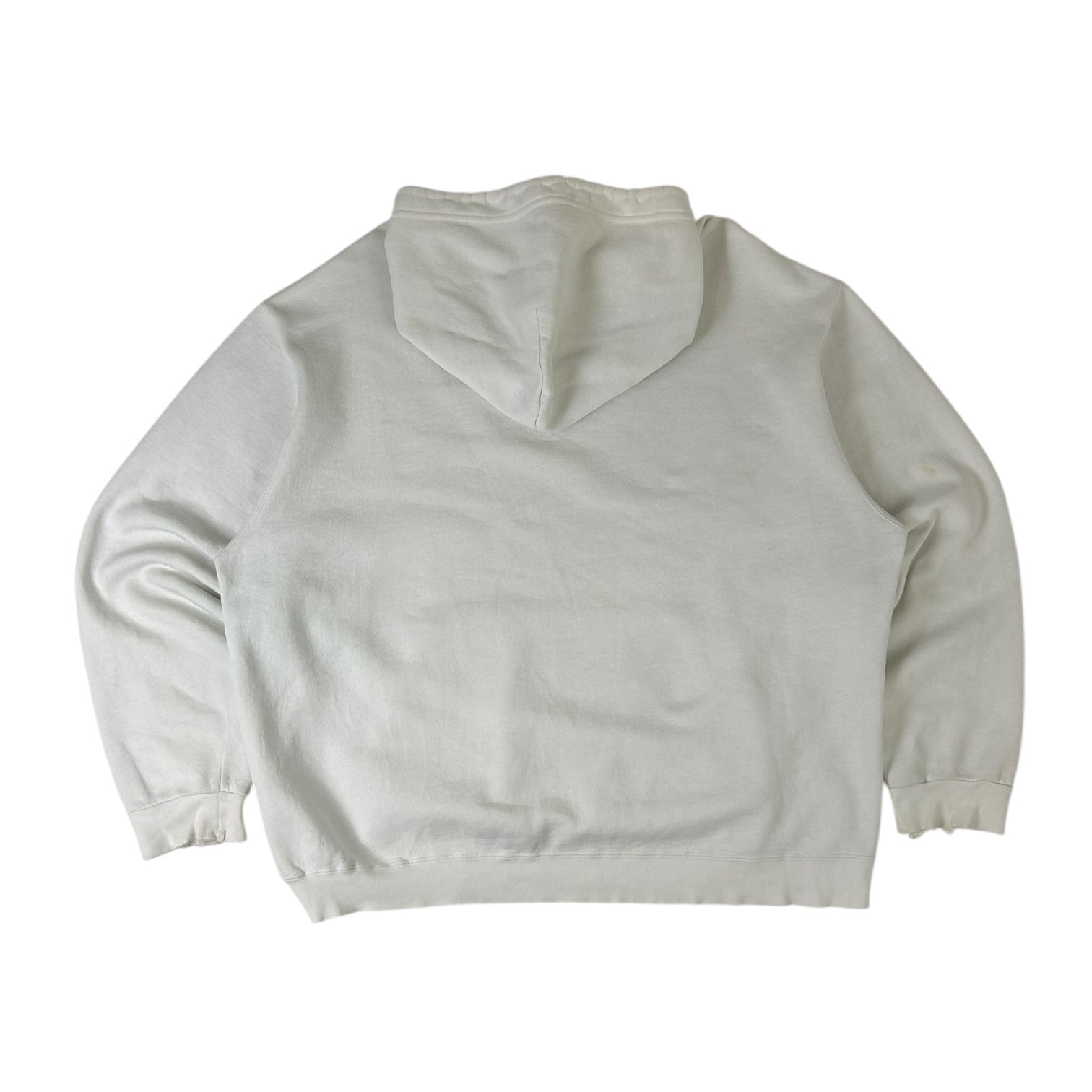 Vintage Y2K Nike Spellout Hoodie White
