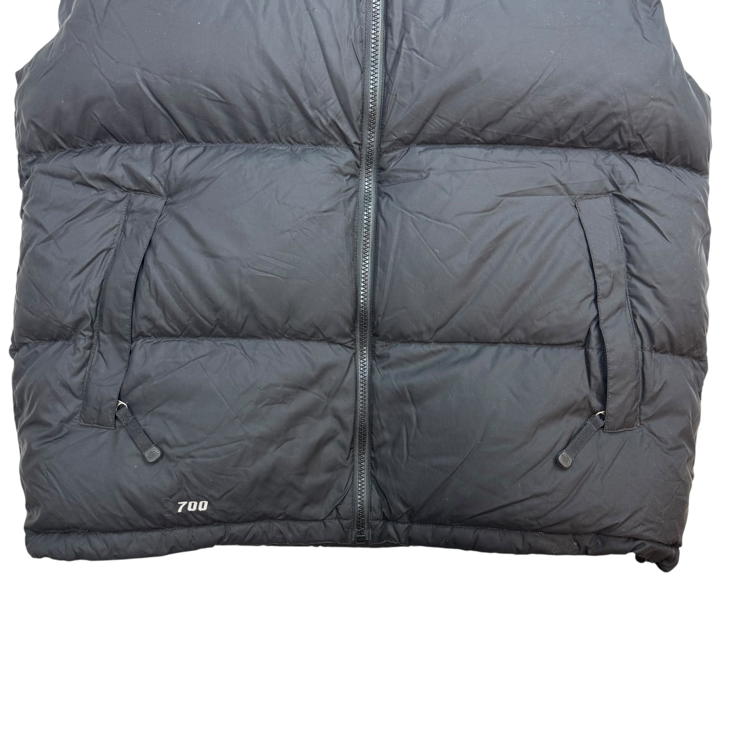 The North Face Nuptse 700 Down Vest Black