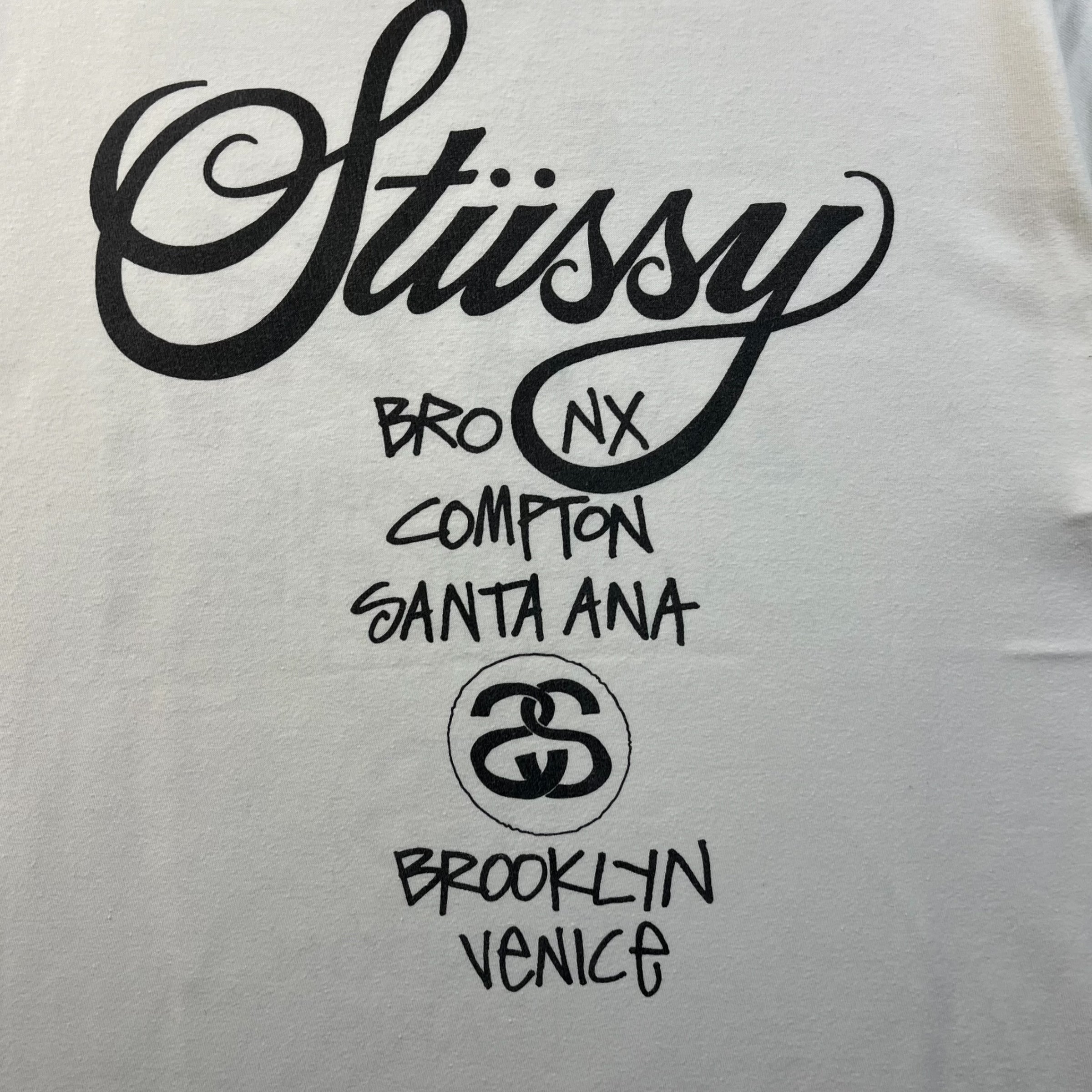 Stussy World Tour Tee White