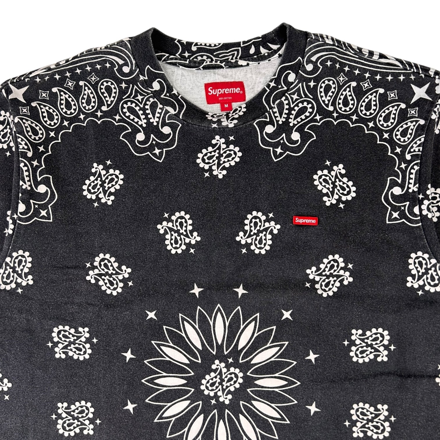 Supreme Small Box Logo Bandana T-Shirt Black