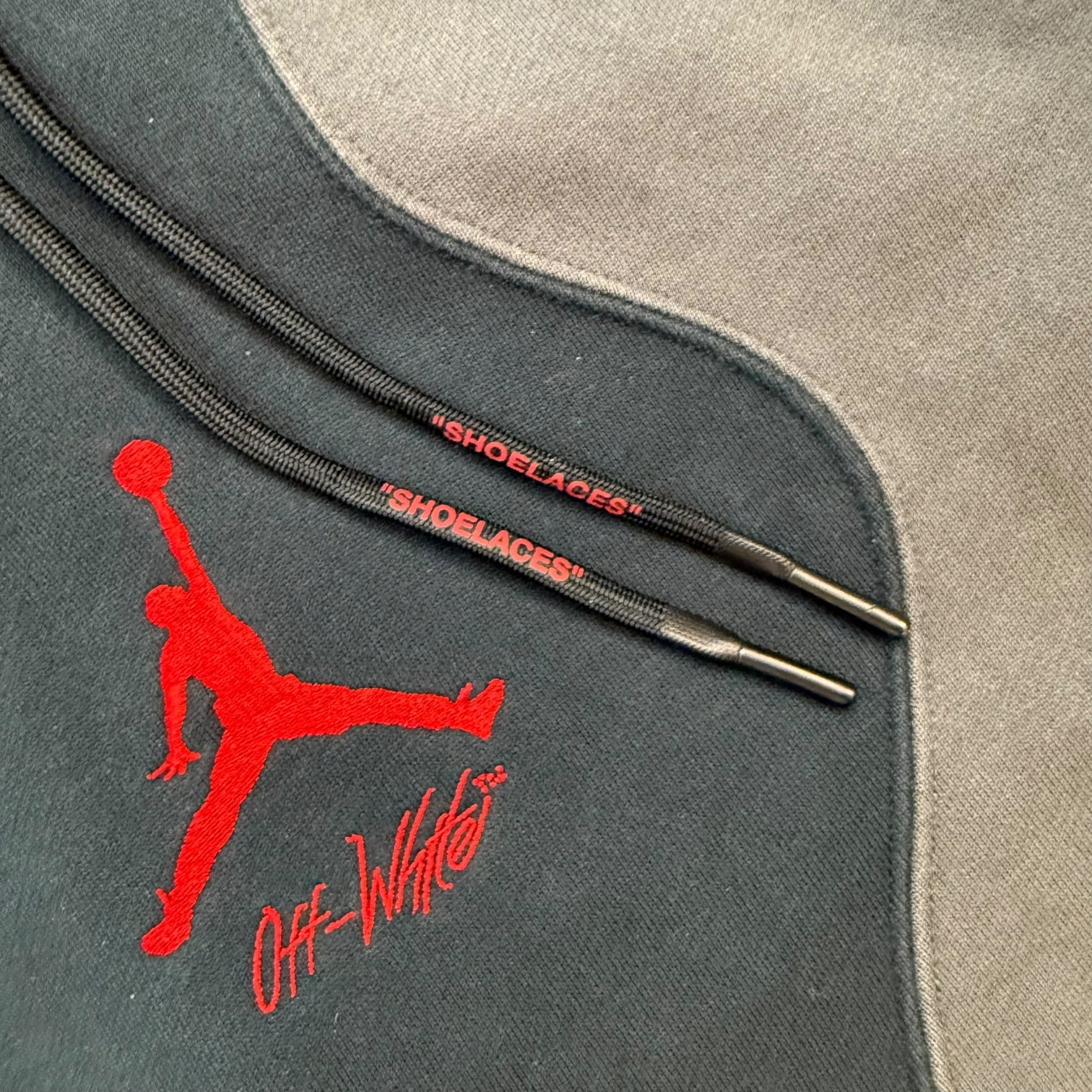 Off-White x Air Jordan Hoodie Black