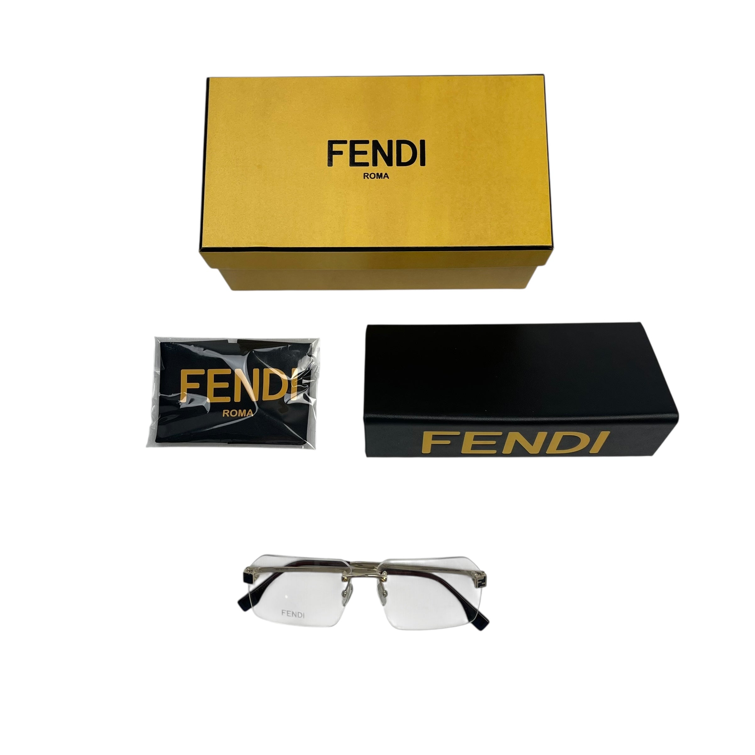 Fendi FE50035U Rimless Glasses