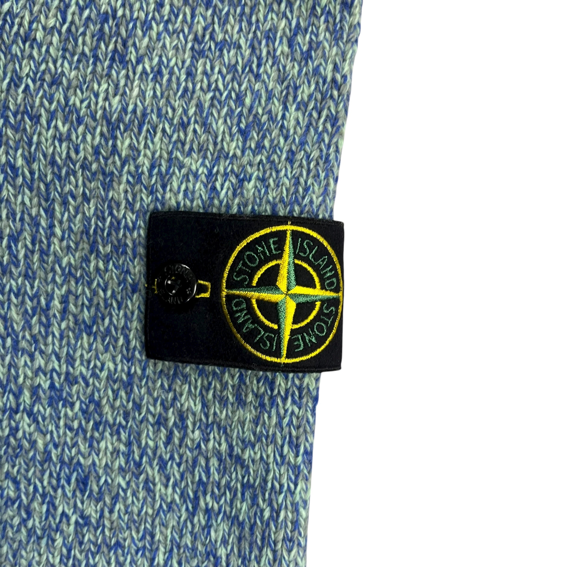 Stone Island Wool Knit Sweater Light Blue
