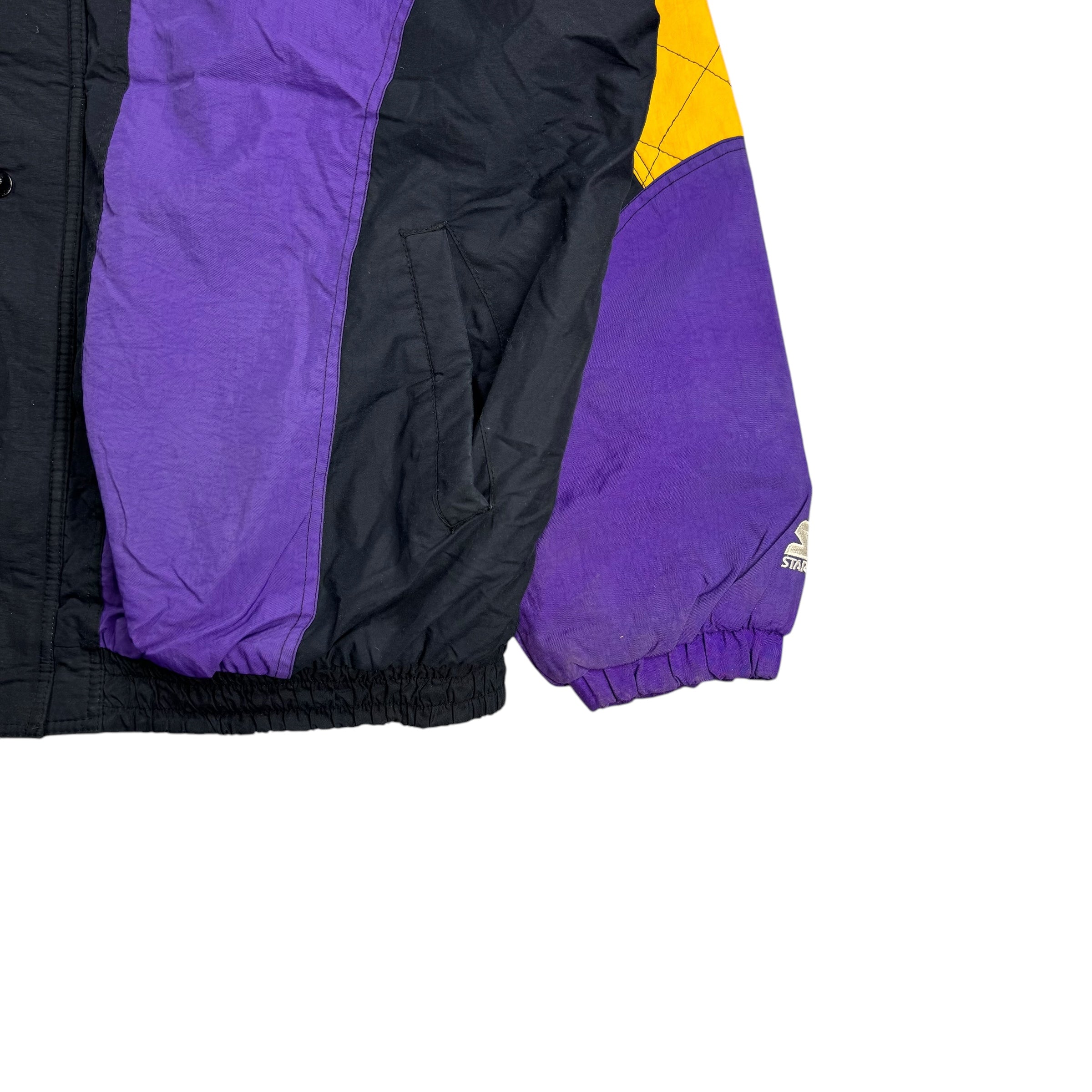 Vintage Starter Minnesota Vikings Nylon Jacket Tricolor