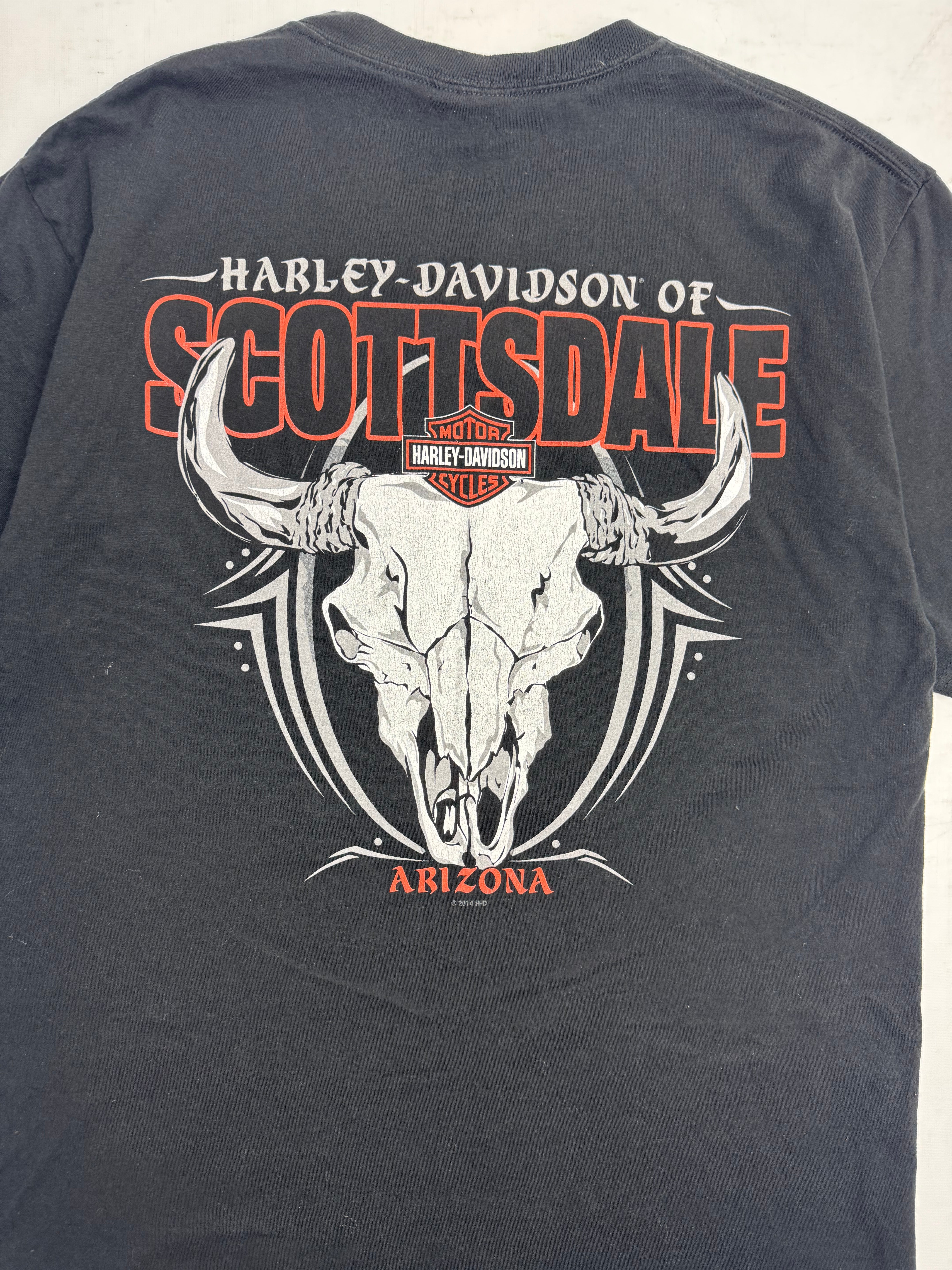 Harley Davidson Scottsdale Arizona Skull T-Shirt