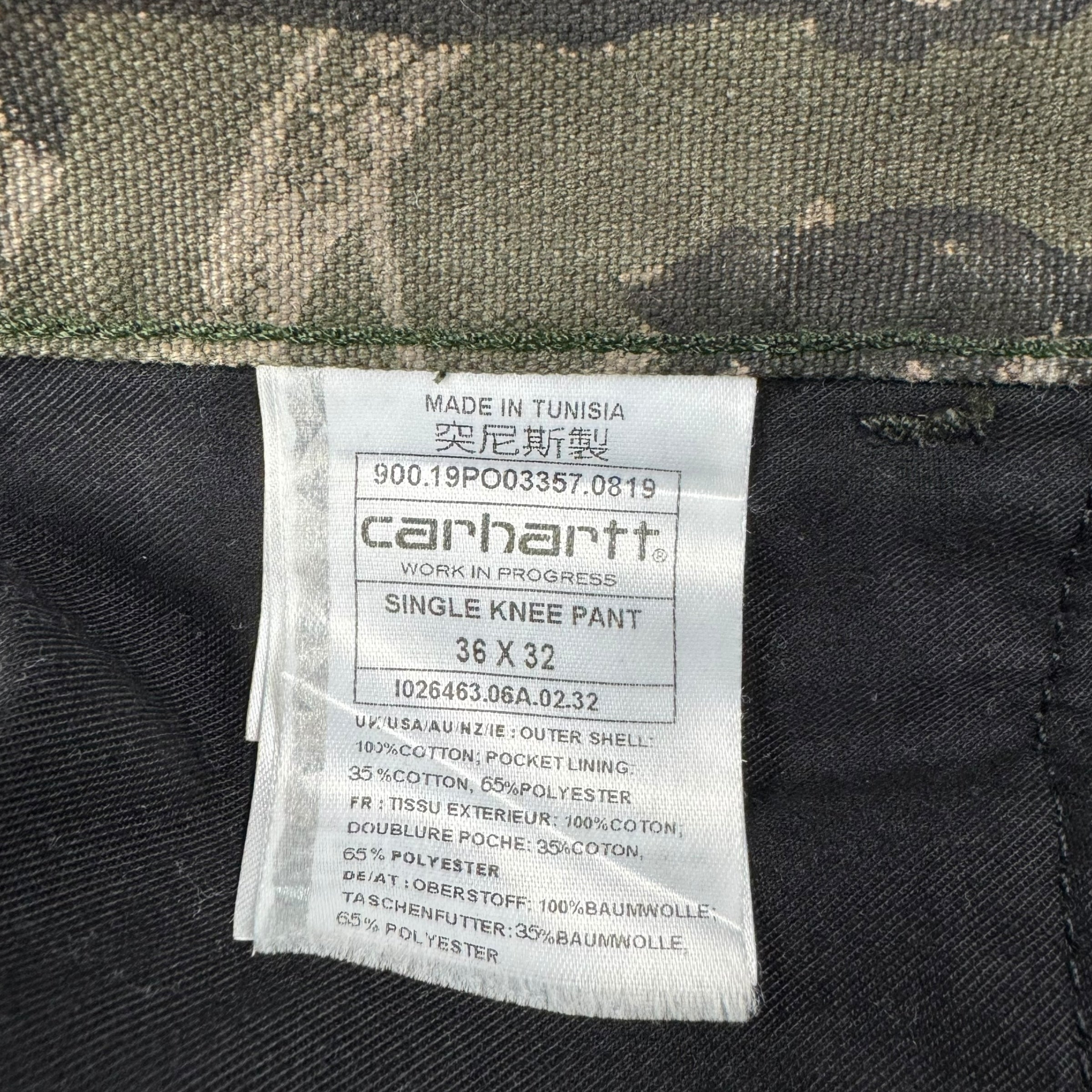 Carhartt WIP Woodland Dungaree Pants