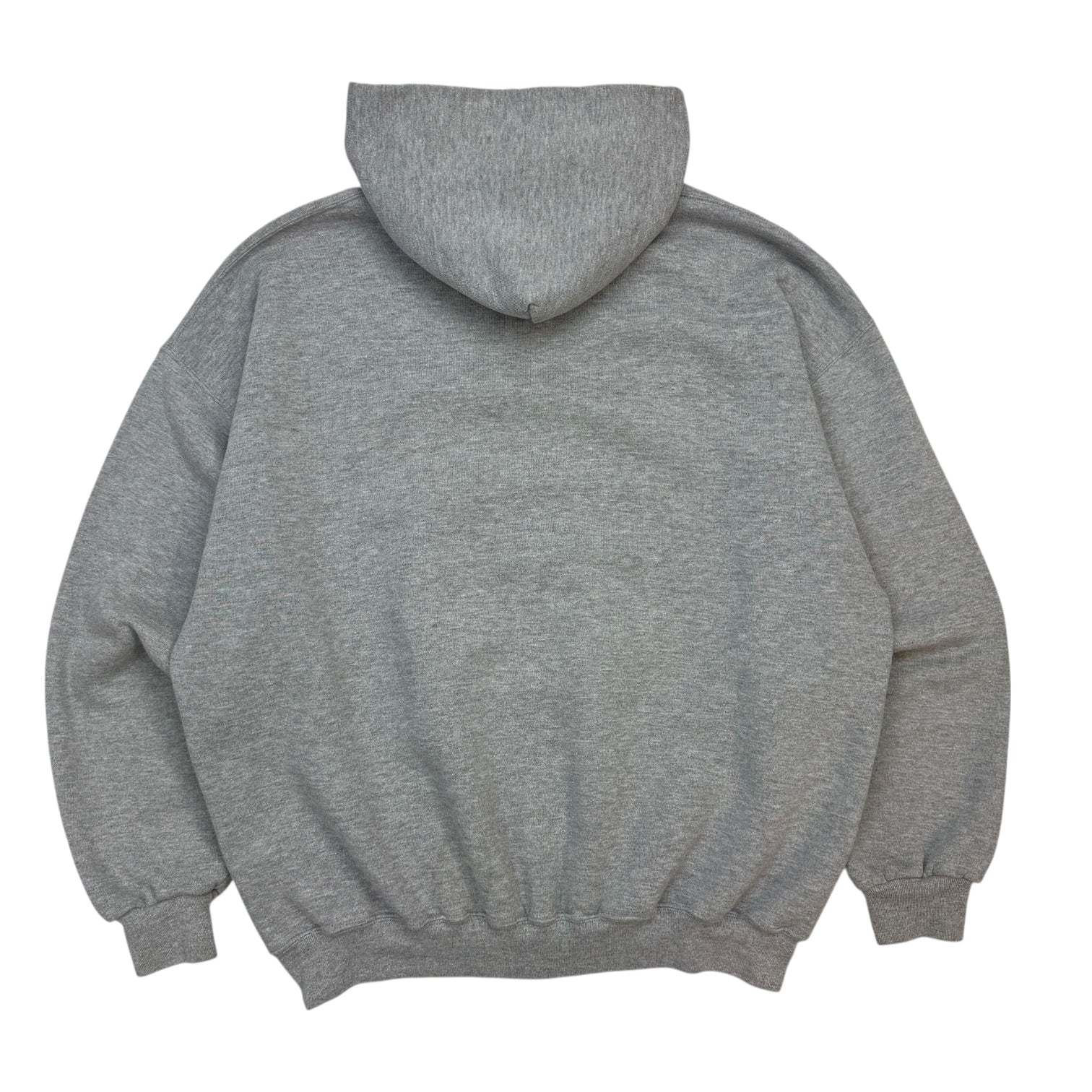 Vintage Russell Athletic Blank Hoodie Grey