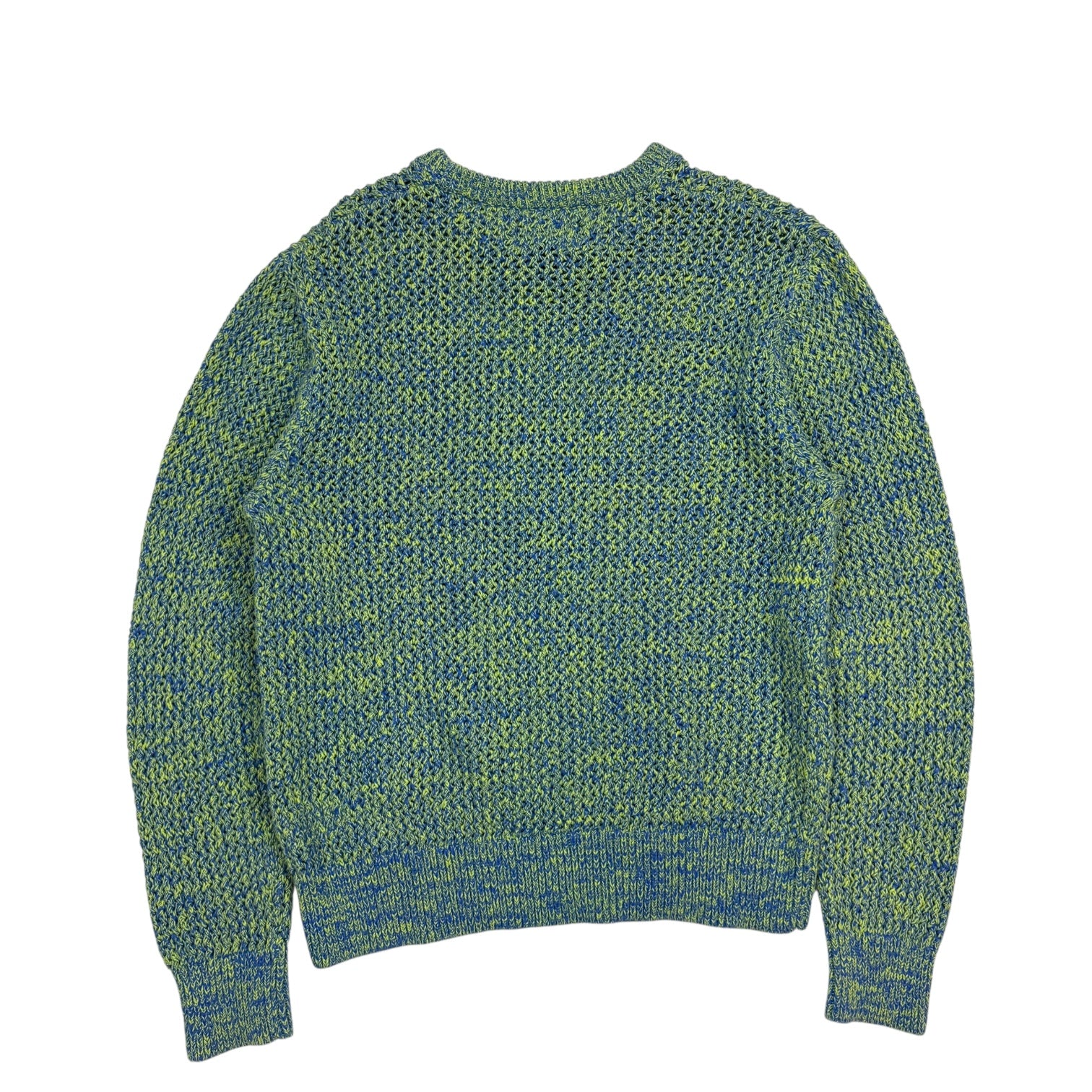 Stussy 2 Tone Loose Gauge Sweater Green