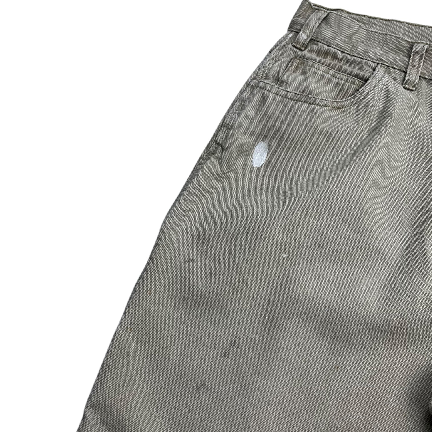 Vintage Dickies Carpenter Shorts Light Cream