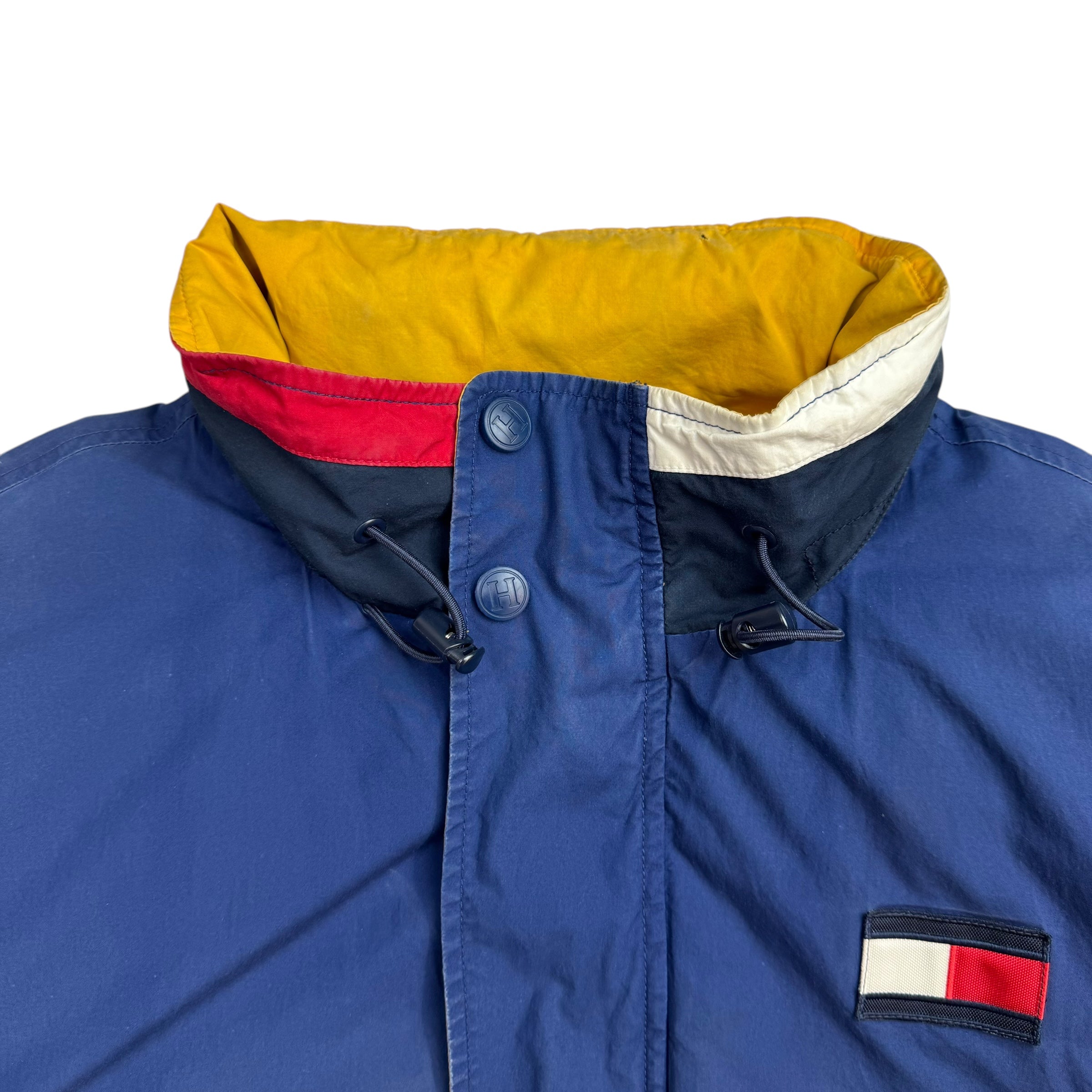 Vintage Tommy Hilfiger Down Puffer Jacket Blue