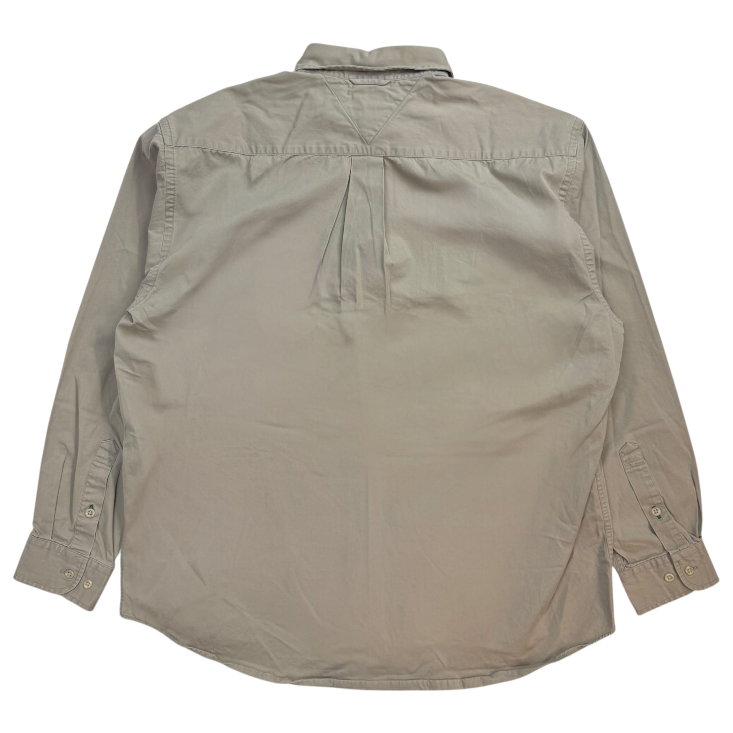 Vintage Tommy Hilfiger Button Up Shirt Beige