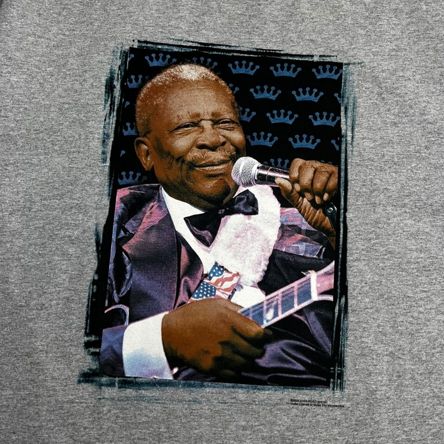 2005 BB King 80th Birthday Tour T-Shirt