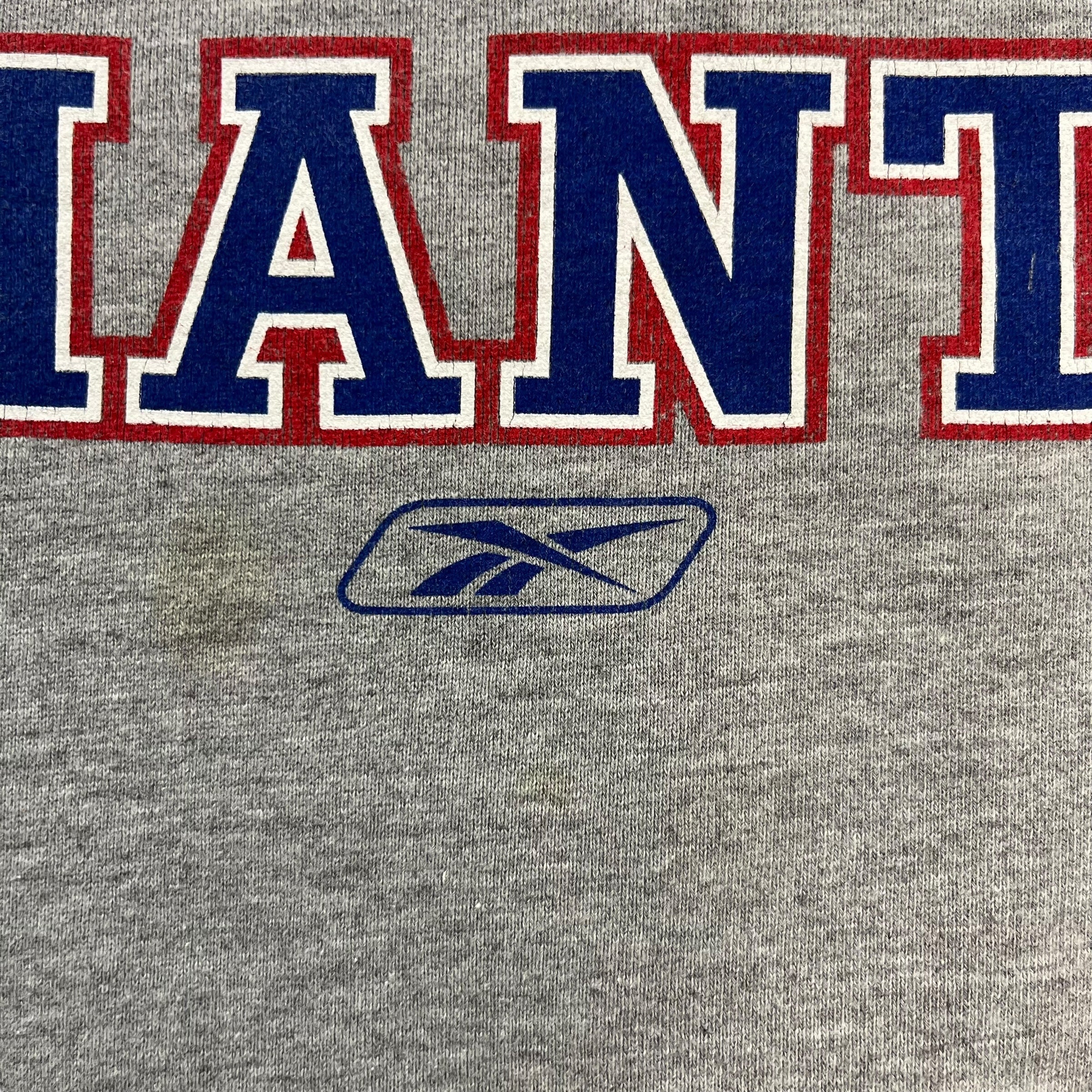 Vintage Reebok New York Giants Crewneck Grey