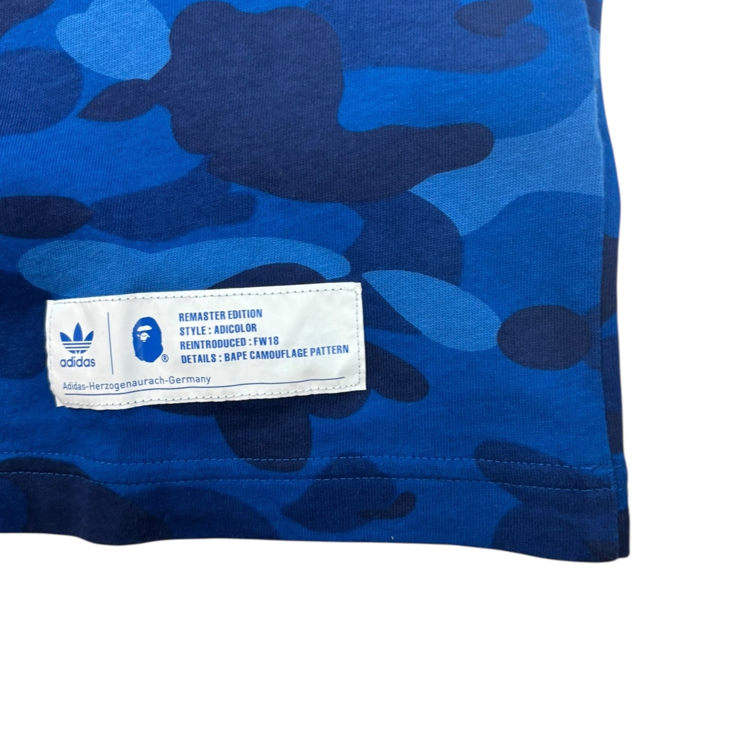 BAPE x Adidas Adicolor T-Shirt Blue