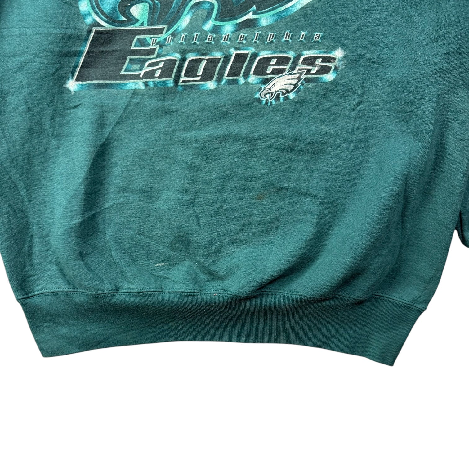 Vintage Pro Player Philadelphia Eagles Crewneck Green