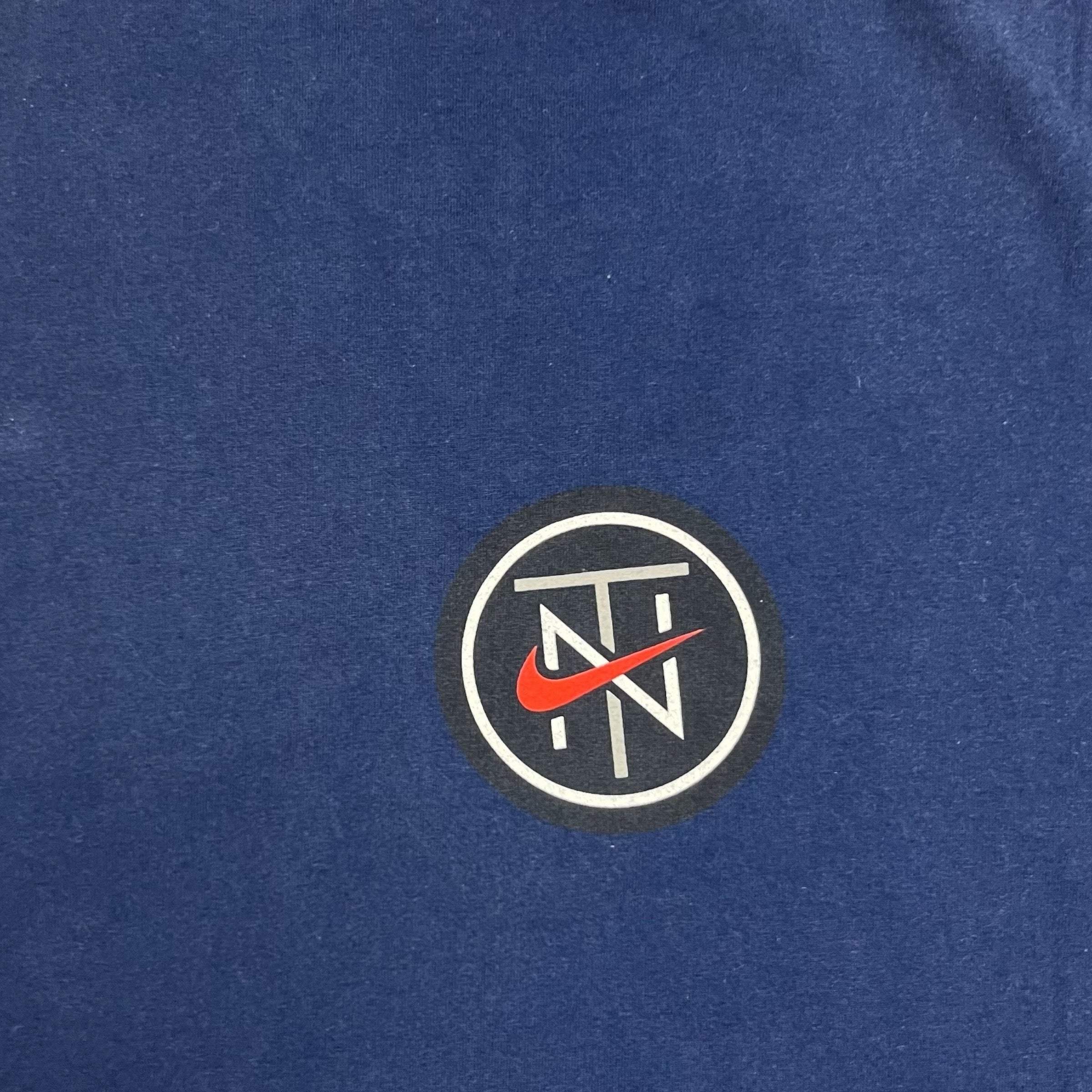 Vintage Nike NikeTown Tee Navy Blue