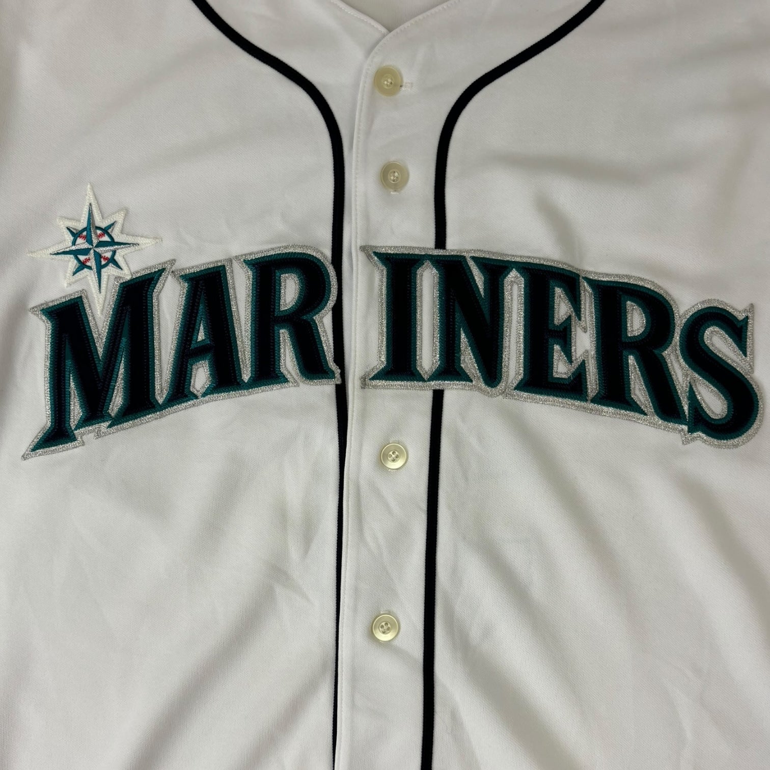 Vintage Majestic Seattle Mariners Adrian Beltre Jersey White