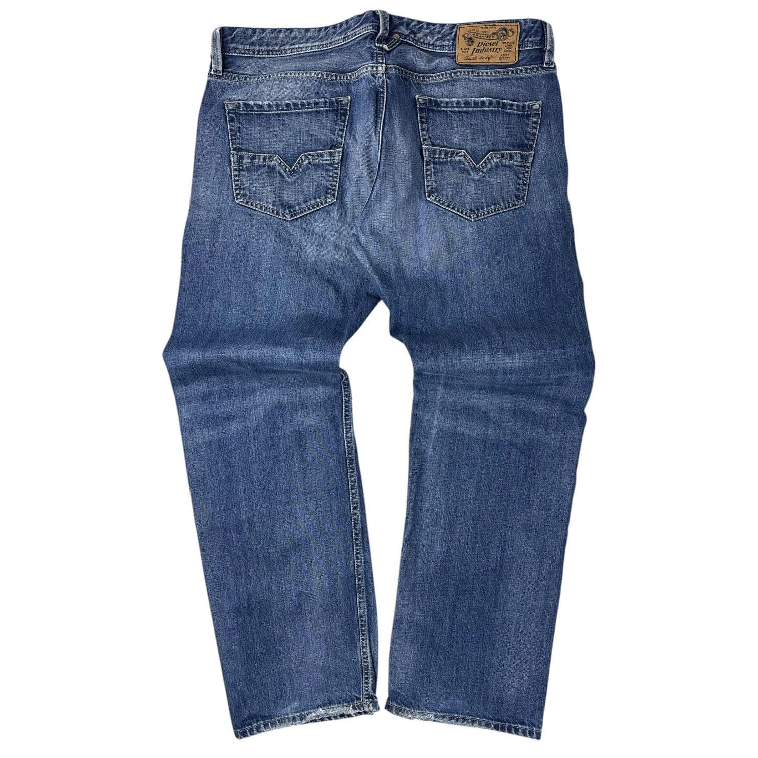 Y2K Diesel Larkee Jeans Medium Washed Blue (1)