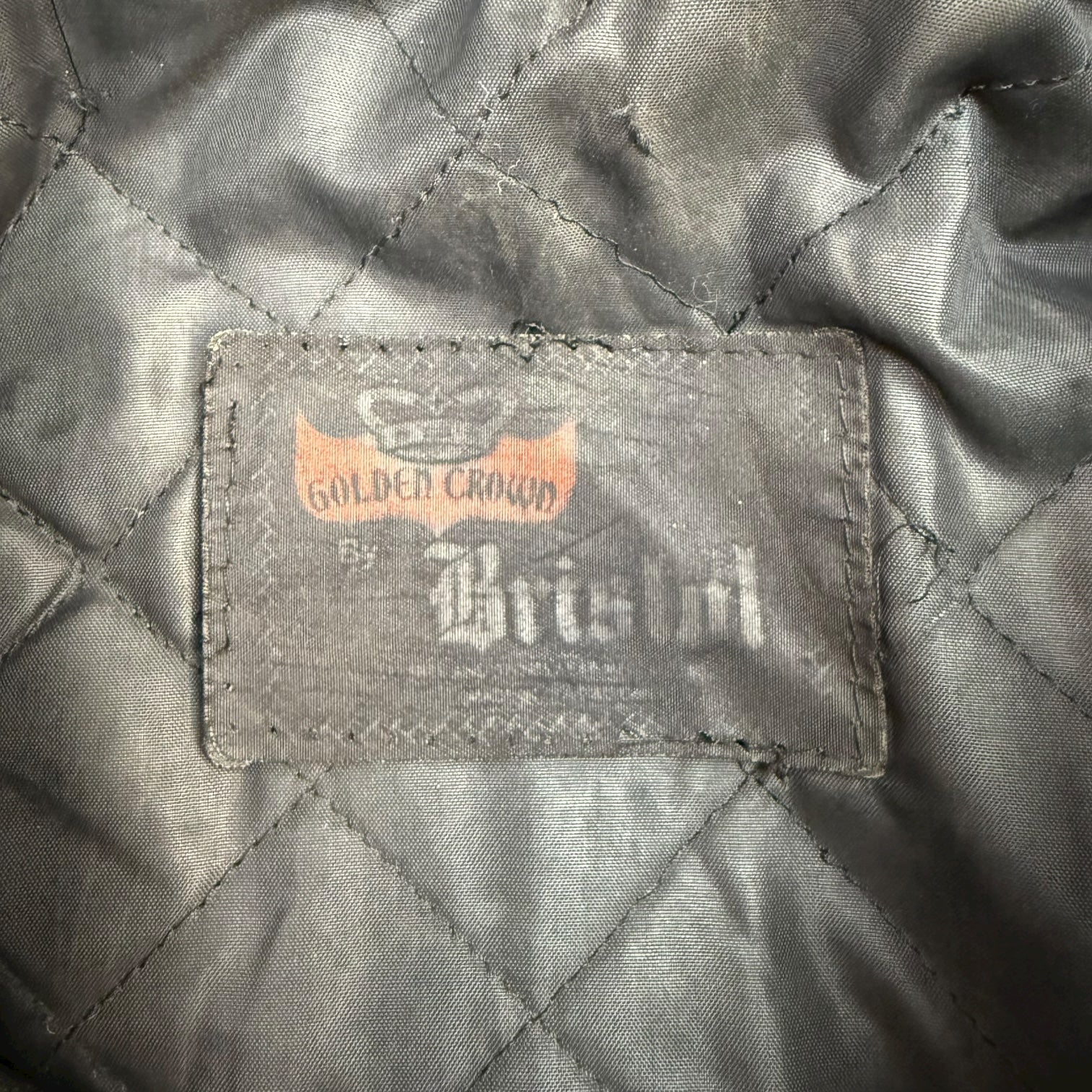 Vintage Bristol Leather Jacket Black