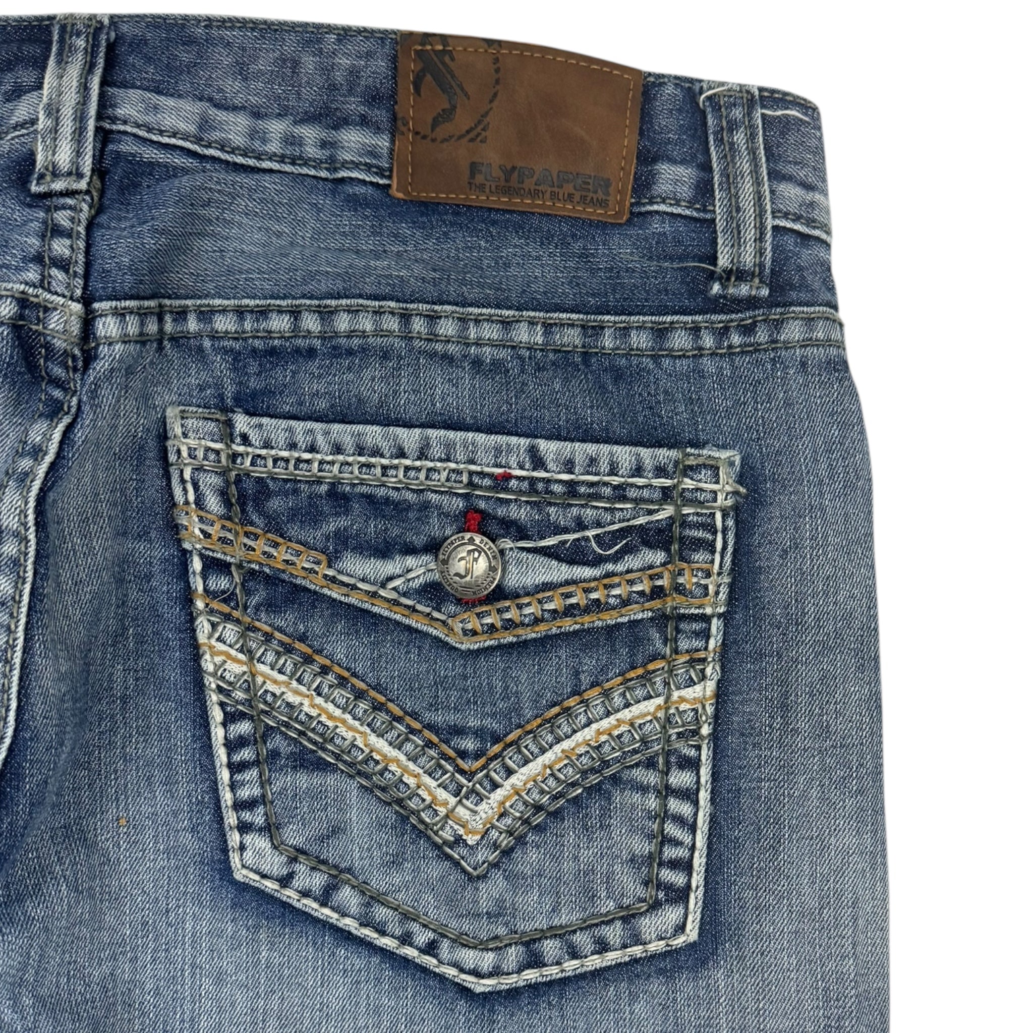 Vintage Y2K Flypaper Euro Denim Light Blue Wash