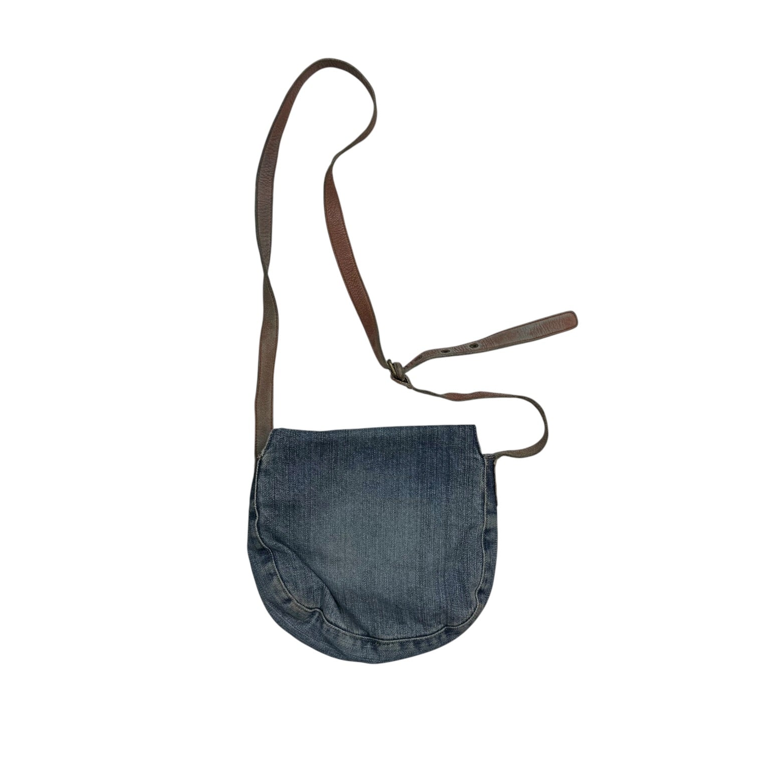 (W) Vintage FCUK Denim Side Bag