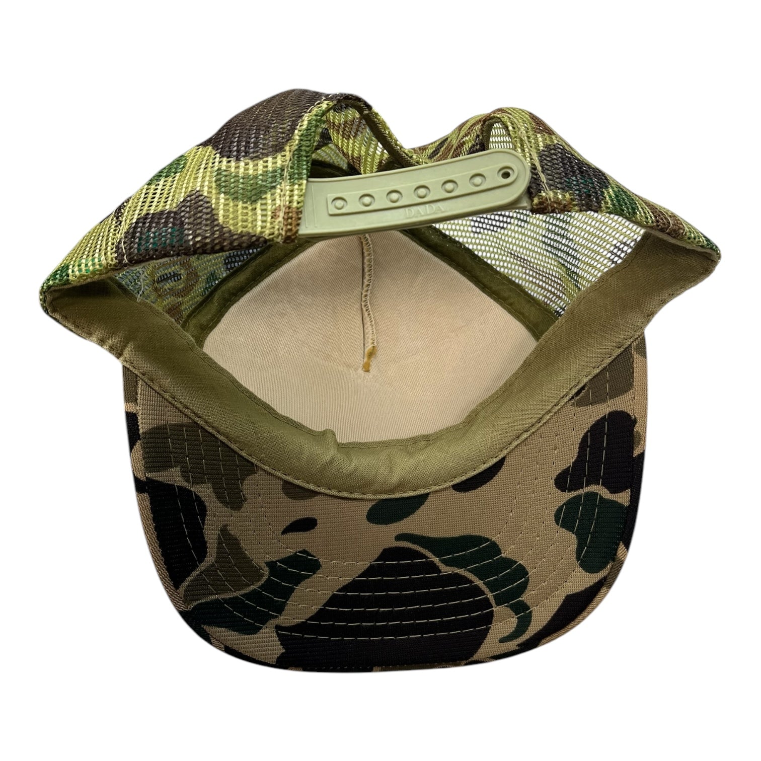 Vintage Capture The Flag Trucket Hat Camo