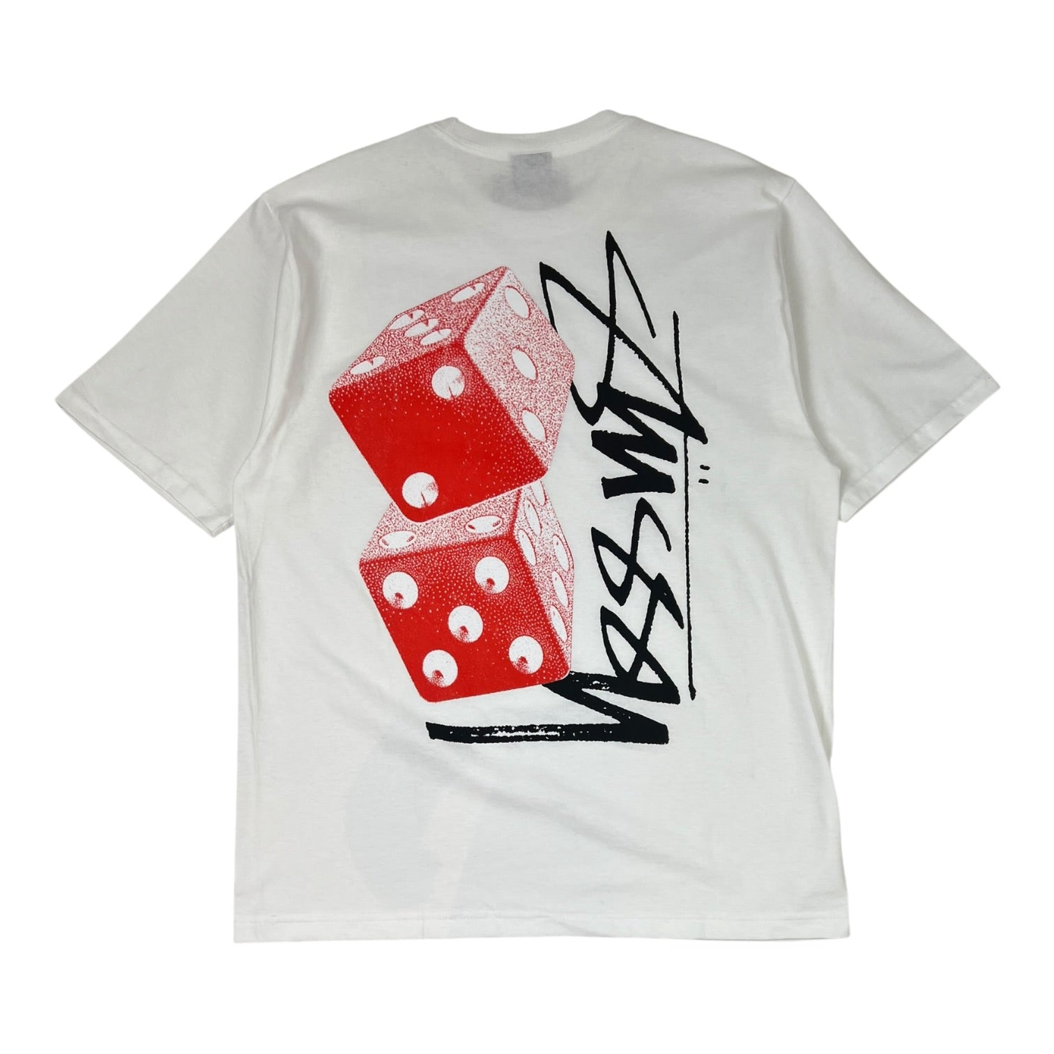 Stussy Tall Dice T-Shirt White