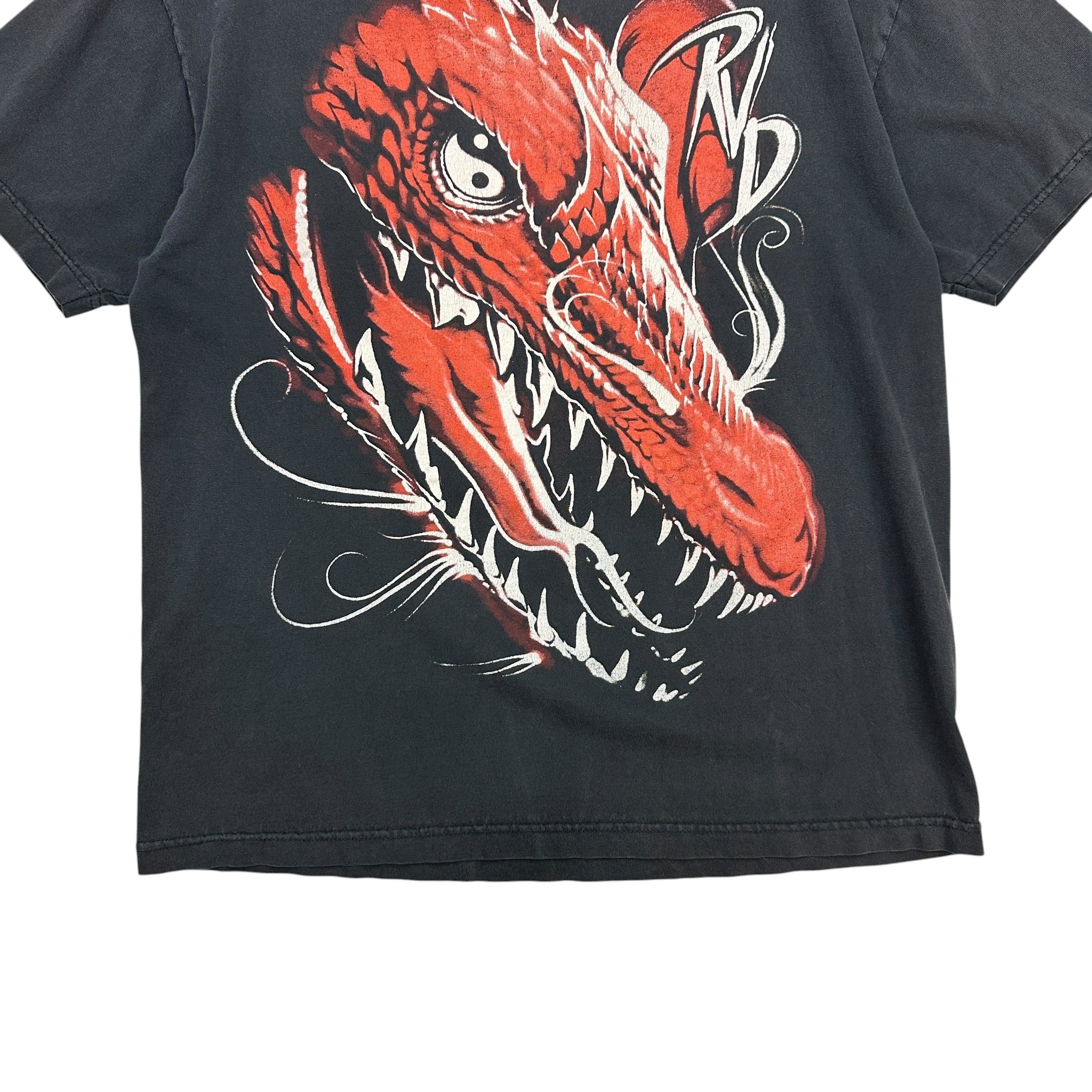 2002 WWE Rob Van Dam Dragon Wrestling Tee