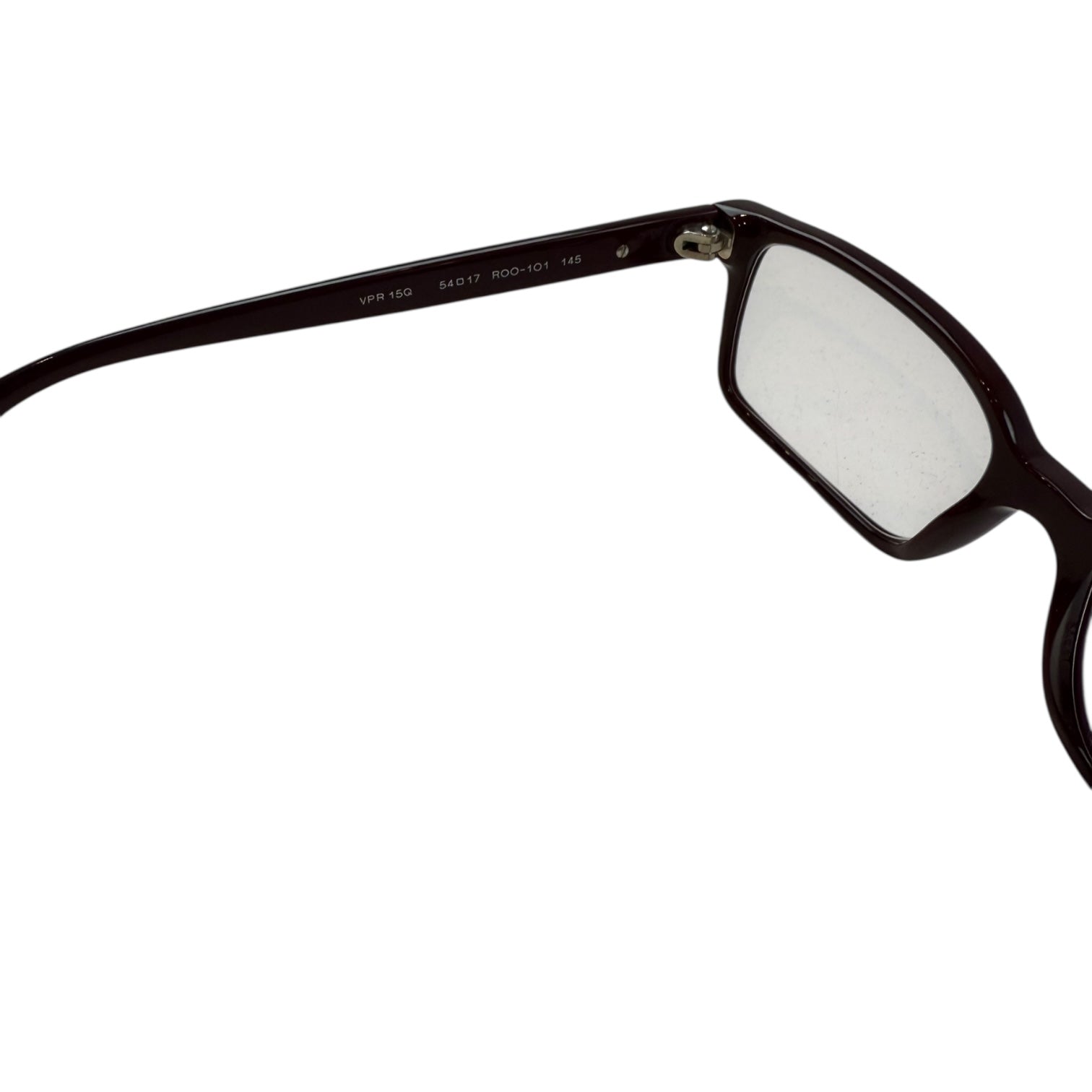Vintage Prada VPR 15Q Glasses Dark Red
